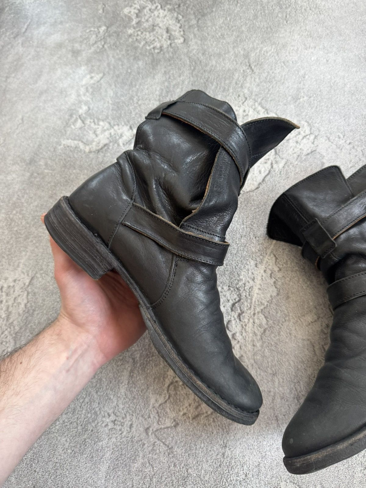 Fiorentini + Baker Fiorentini + Baker leather boots rider ankle eli moto Size US 7.5 / IT 37.5 - 14 Thumbnail
