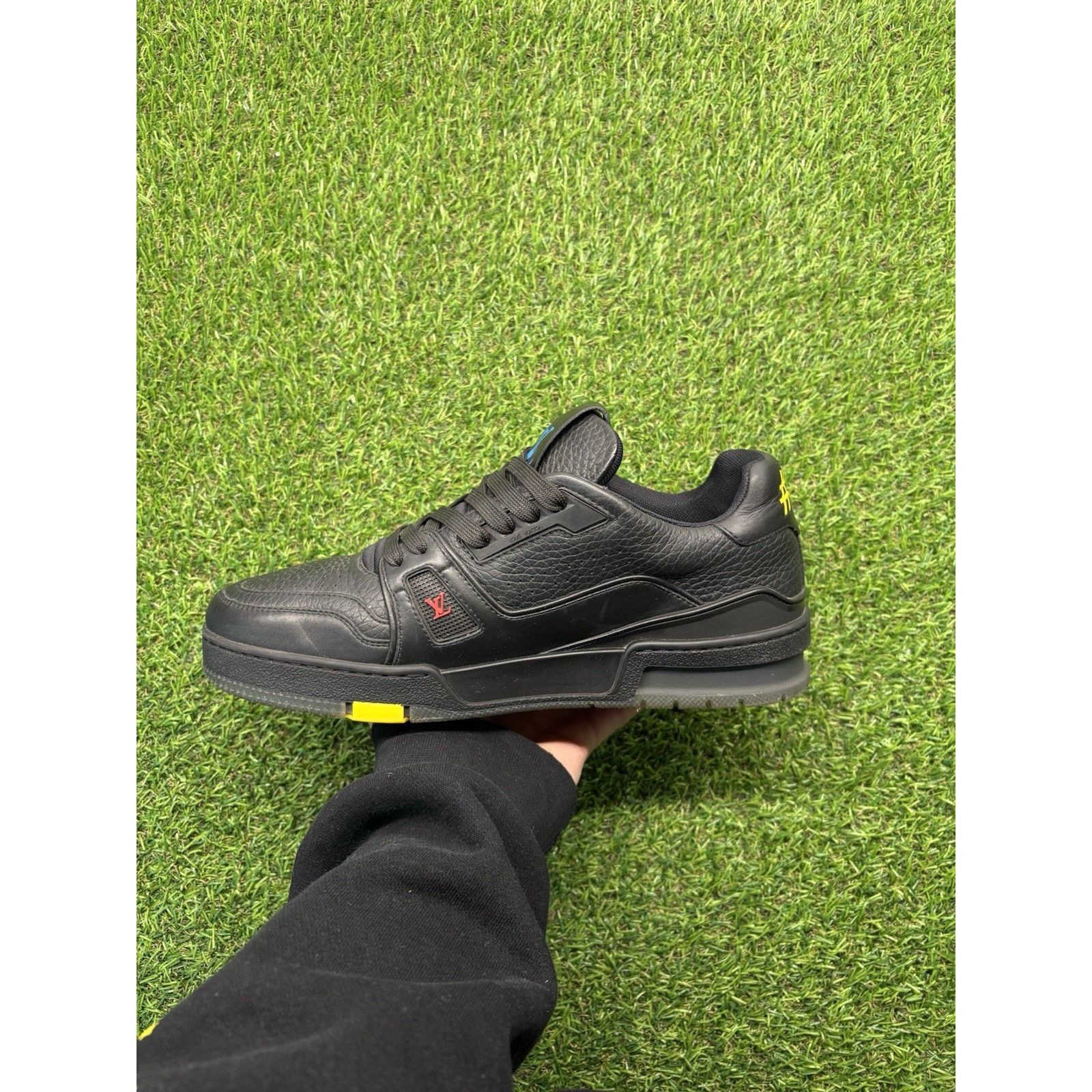 Louis Vuitton Louis Vuitton Trainer ' Black ' | GREAT COND! Size US 8 / EU 41 - 4 Thumbnail