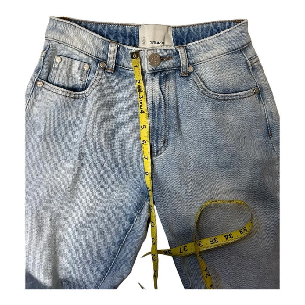 One Teaspoon One Teaspoon l Casanova Straight Leg Jeans Size 24 Size 24" / US 00 / IT 34 - 7 Thumbnail