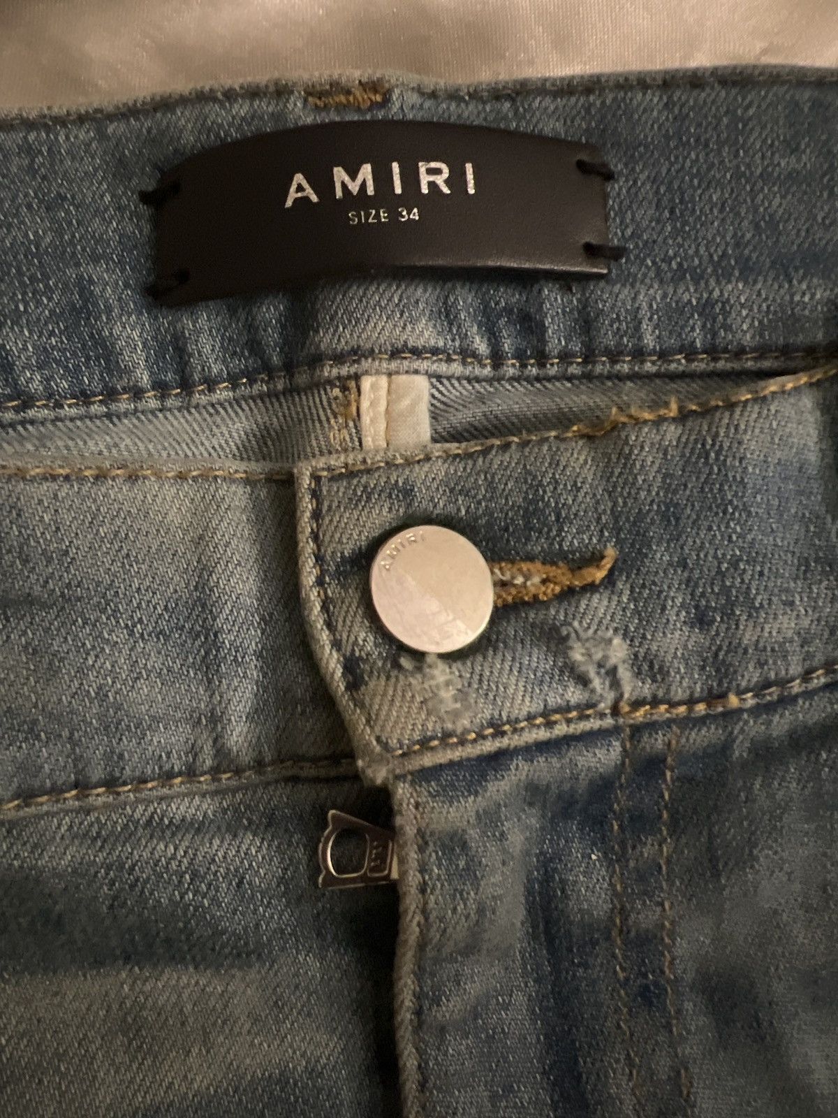 Amiri AMIRI Flocked Track Jeans Size US 34 / EU 50 - 3 Thumbnail