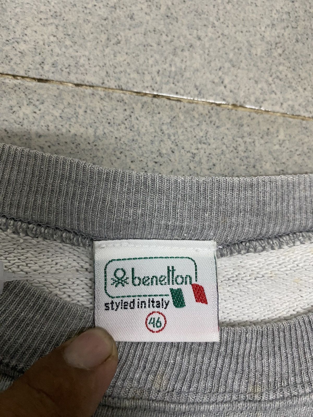 Benetton × Vintage Vintage Benetton Formula 1 biglogo Sweatshirt Size US S / EU 44-46 / 1 - 3 Thumbnail