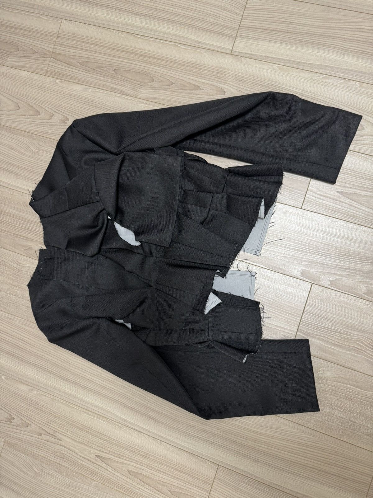 Comme des Garcons Comme des Garçons AD2023 Origami Shirred Structural Jacket Size M / US 6-8 / IT 42-44 - 18 Thumbnail