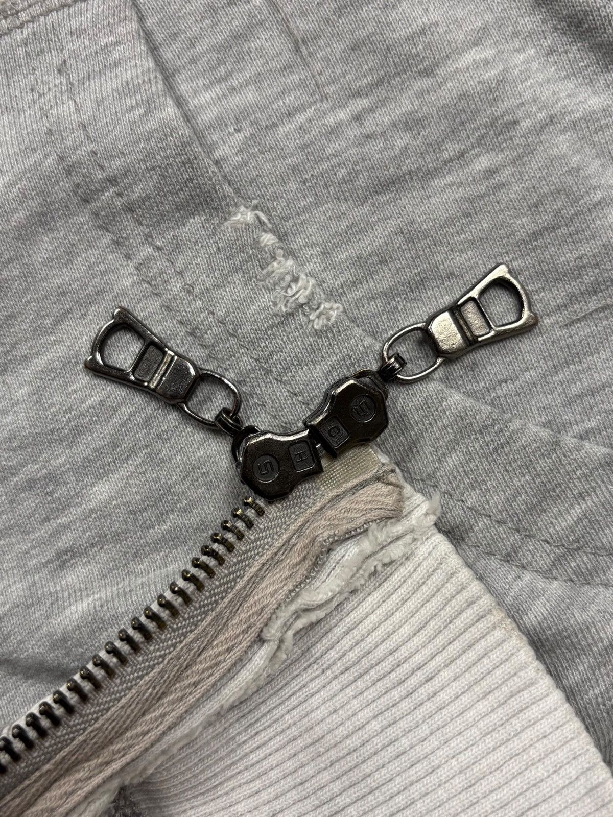 JACKROSE 2000s Jackrose - Abrecombie Style Distressed Zip Hoodie Size US M / EU 48-50 / 2 - 7 Thumbnail