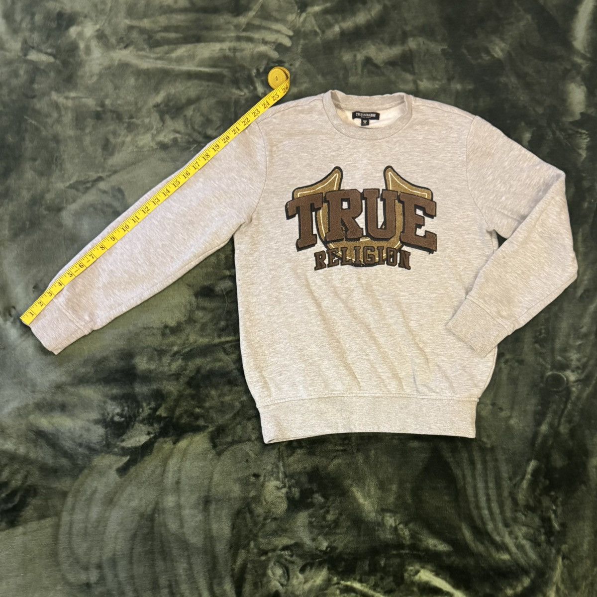 True Religion True Religion Gray Pullover Size M / US 6-8 / IT 42-44 - 2 Thumbnail