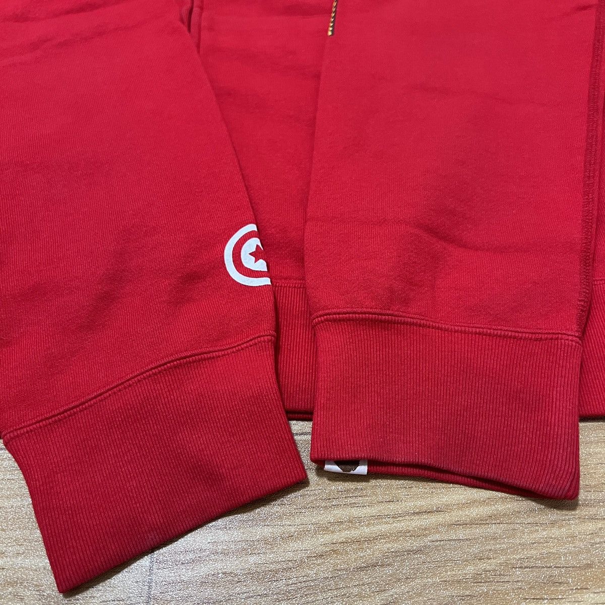 Bape 💥 Bape Red Tiger Zip Up Hoodie 💥 Size US XL / EU 56 / 4 - 9 Thumbnail