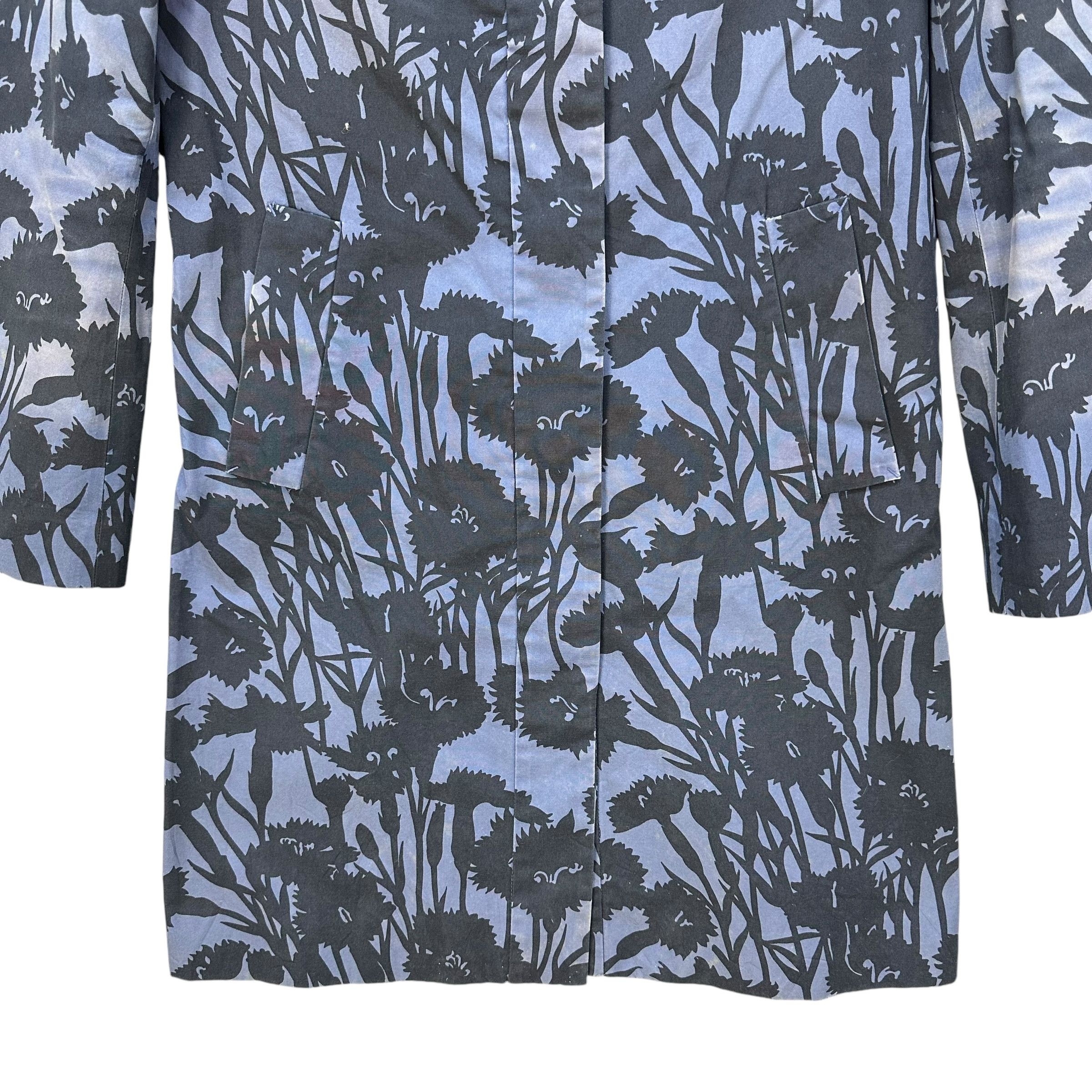 Marc Jacobs MARC JACOBS Artwork Florals Design Coat Jacket #71-1430 Size S / US 4 / IT 40 - 3 Thumbnail
