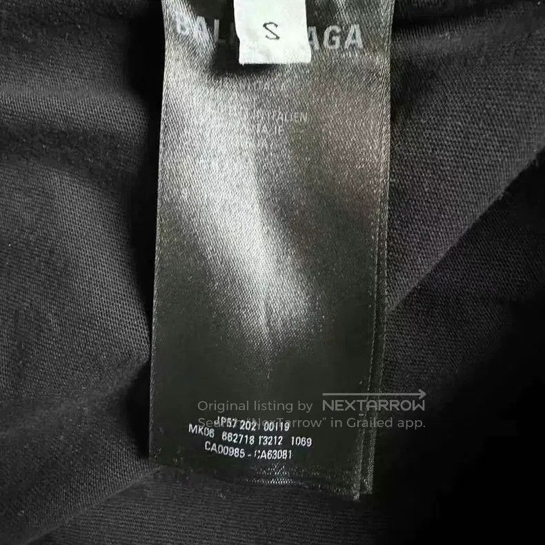 Balenciaga Balenciaga Black Hole Sweater, Classic Cola Logo Design, F Size US S / EU 44-46 / 1 - 5 Thumbnail