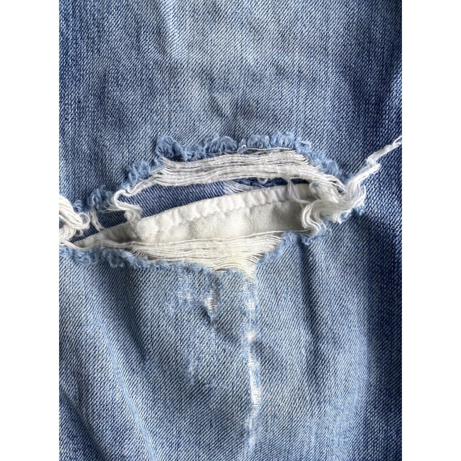 Vintage VINTAGE Bullhead Straight Leg Jeans Men 30x32 Blue 100% Cotton Distressed Grunge Emo 90s Hip Hop Size US 36 / EU 52 - 6 Thumbnail