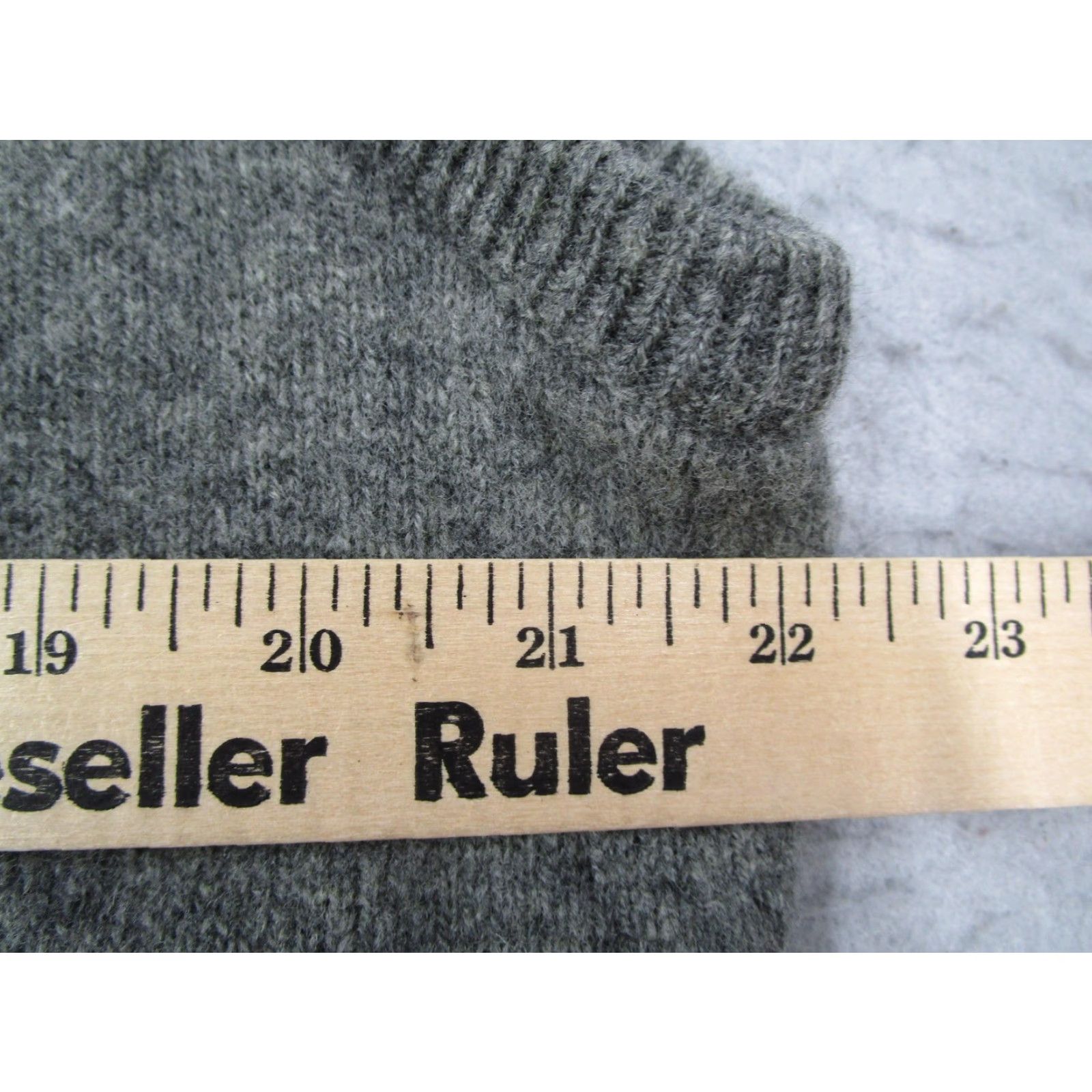Polo Ralph Lauren VINTAGE Polo Ralph Lauren Vest Shirt Mens 2XL Gray Lambswool V Neck Pony Size US XXL / EU 58 / 5 - 6 Thumbnail
