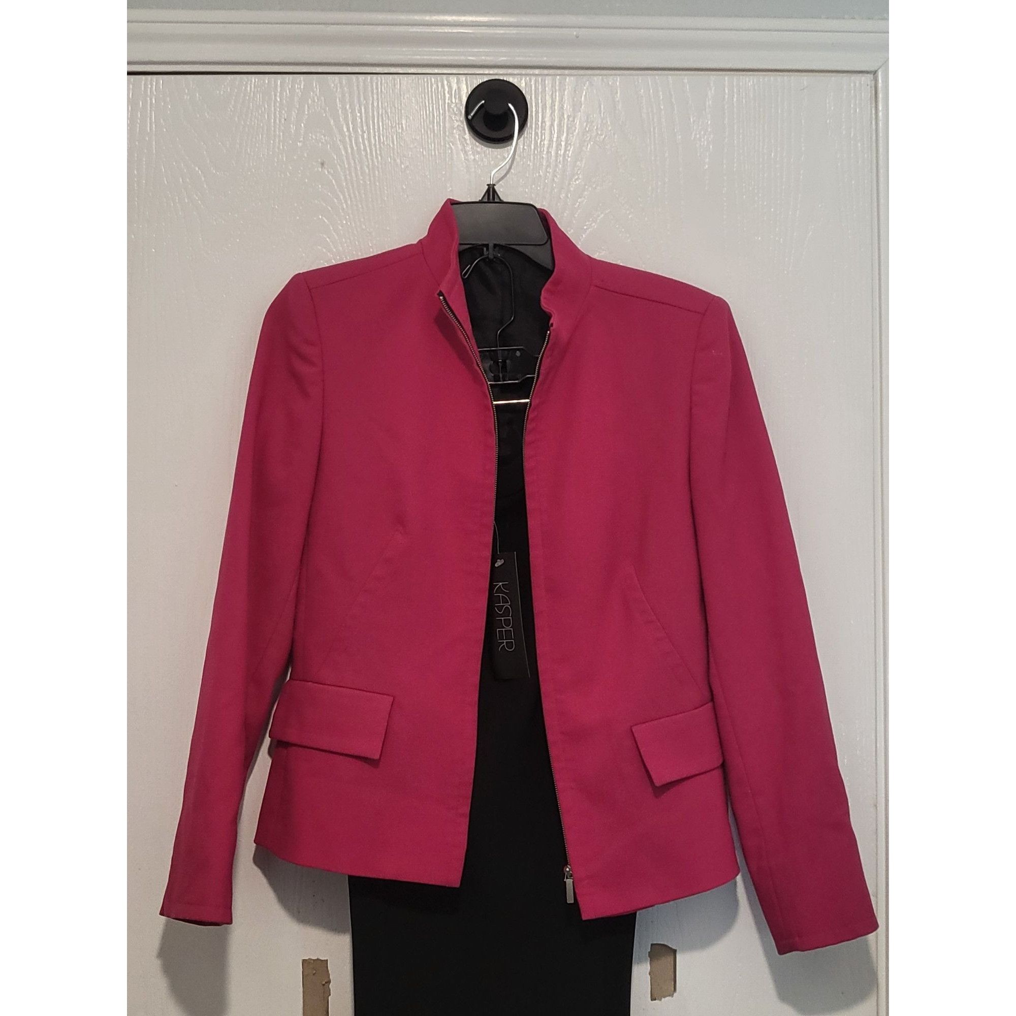 Kasper Kasper The Savoy Pant Suit Women Sz 4 2 Piece Designer Every Size 27" / US 4 / IT 40 - 2 Thumbnail