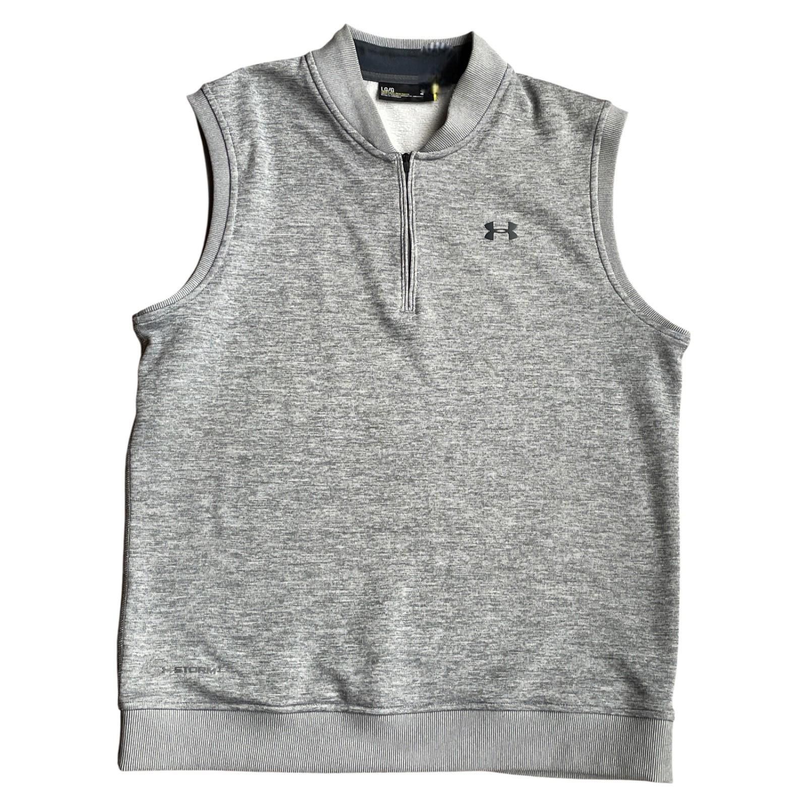 Under Armour Under Armour Storm Sweater Vest Size L Gray 1/4 Zip Golf Size US L / EU 52-54 / 3 - 1 Thumbnail