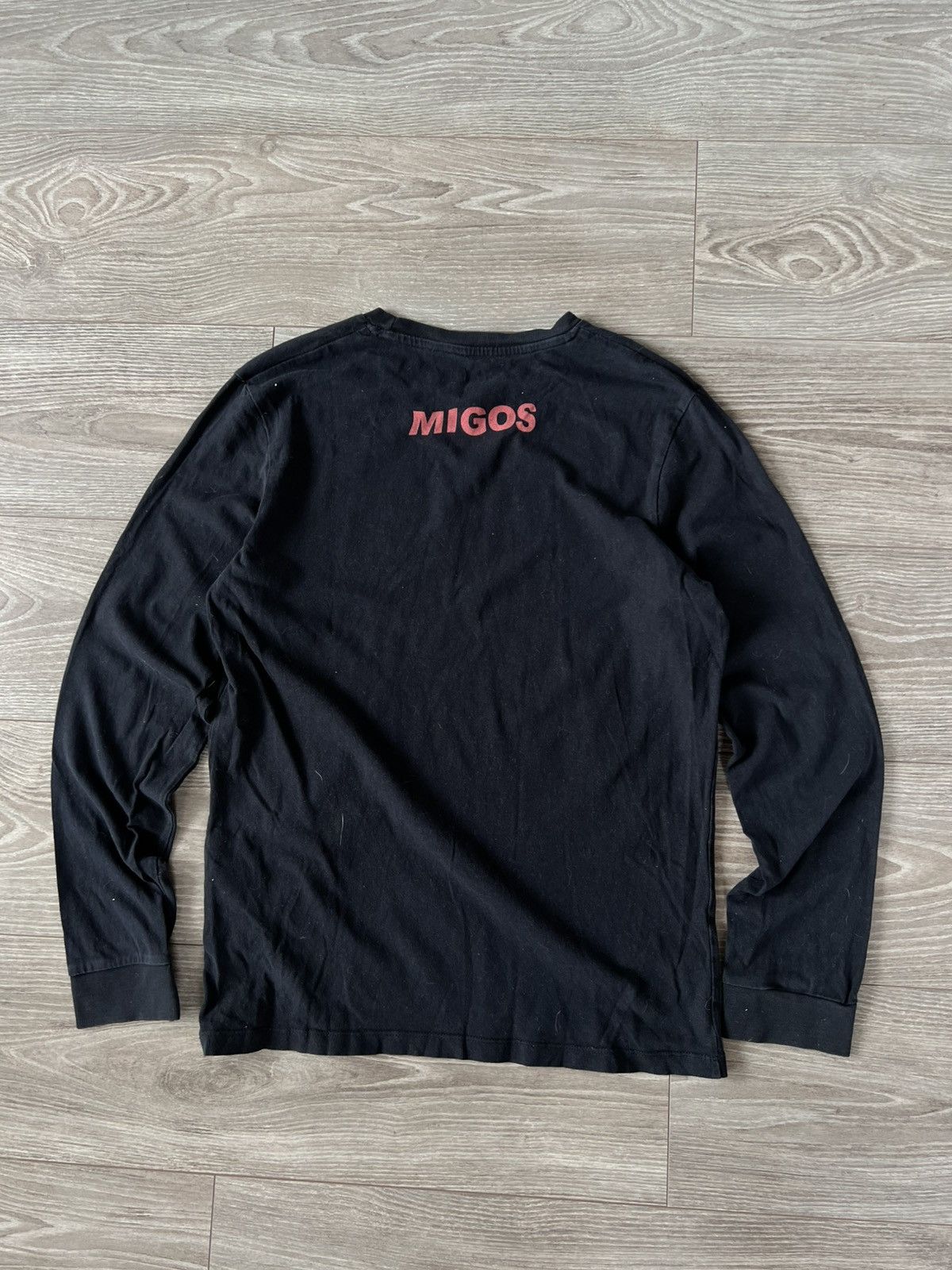 Migos × Rap Tees Migos Dobermans Dogs Culture Official Long Sleeve Tee Size US M / EU 48-50 / 2 - 12 Thumbnail