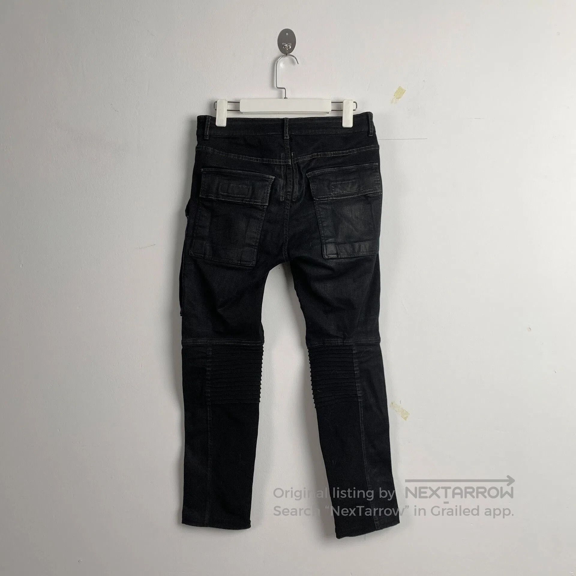 Rick Owens rick owens chic motorcycle cargo pants. Size US 30 / EU 46 - 2 Thumbnail