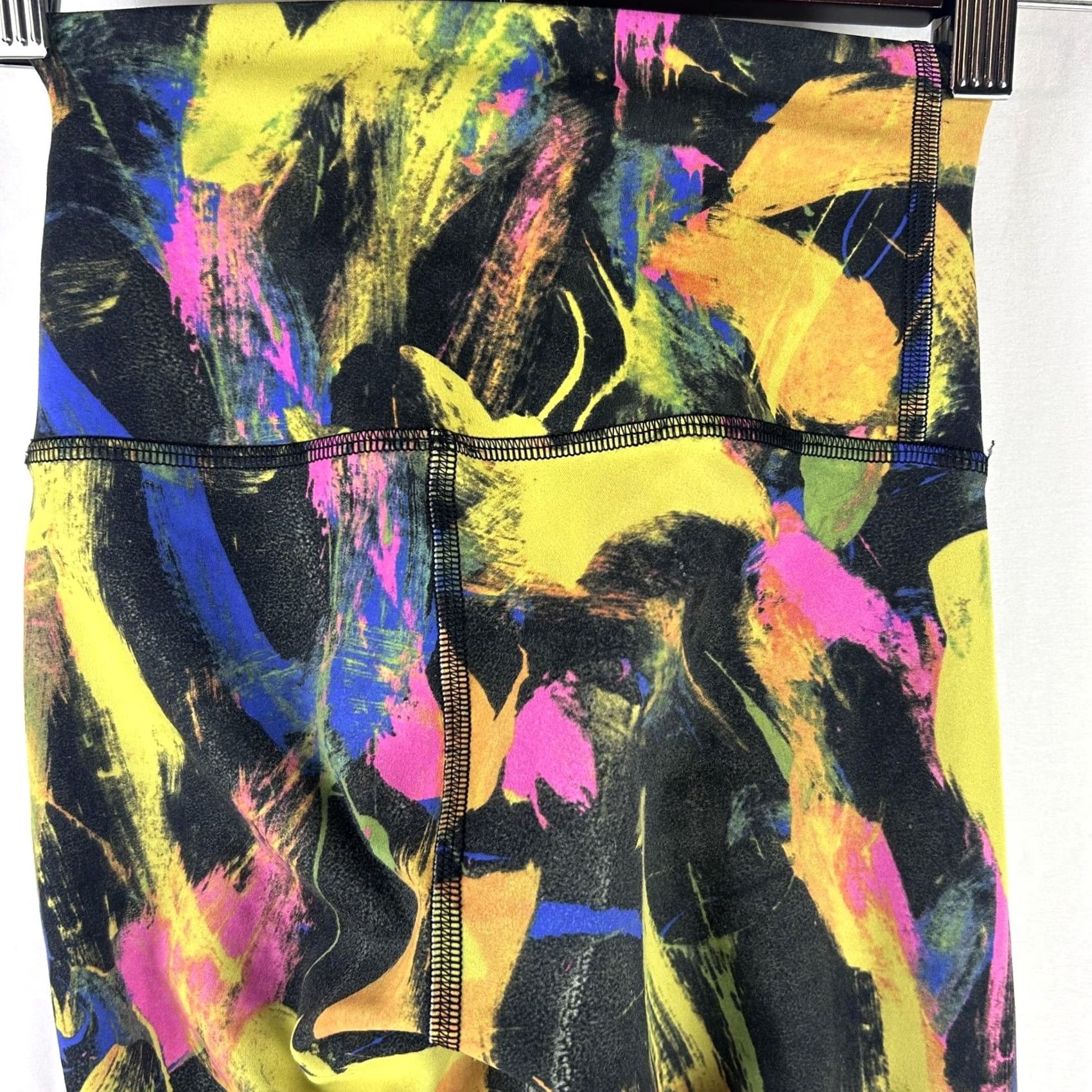 Lululemon Lululemon Leggings Womens 0 High Rise Abstract Print Yoga Athletic Gym Pants Multicolor Geometric Pattern Stretch Elastic Waist Reflective Logo Size 25" / US 0 / IT 36 - 6 Thumbnail