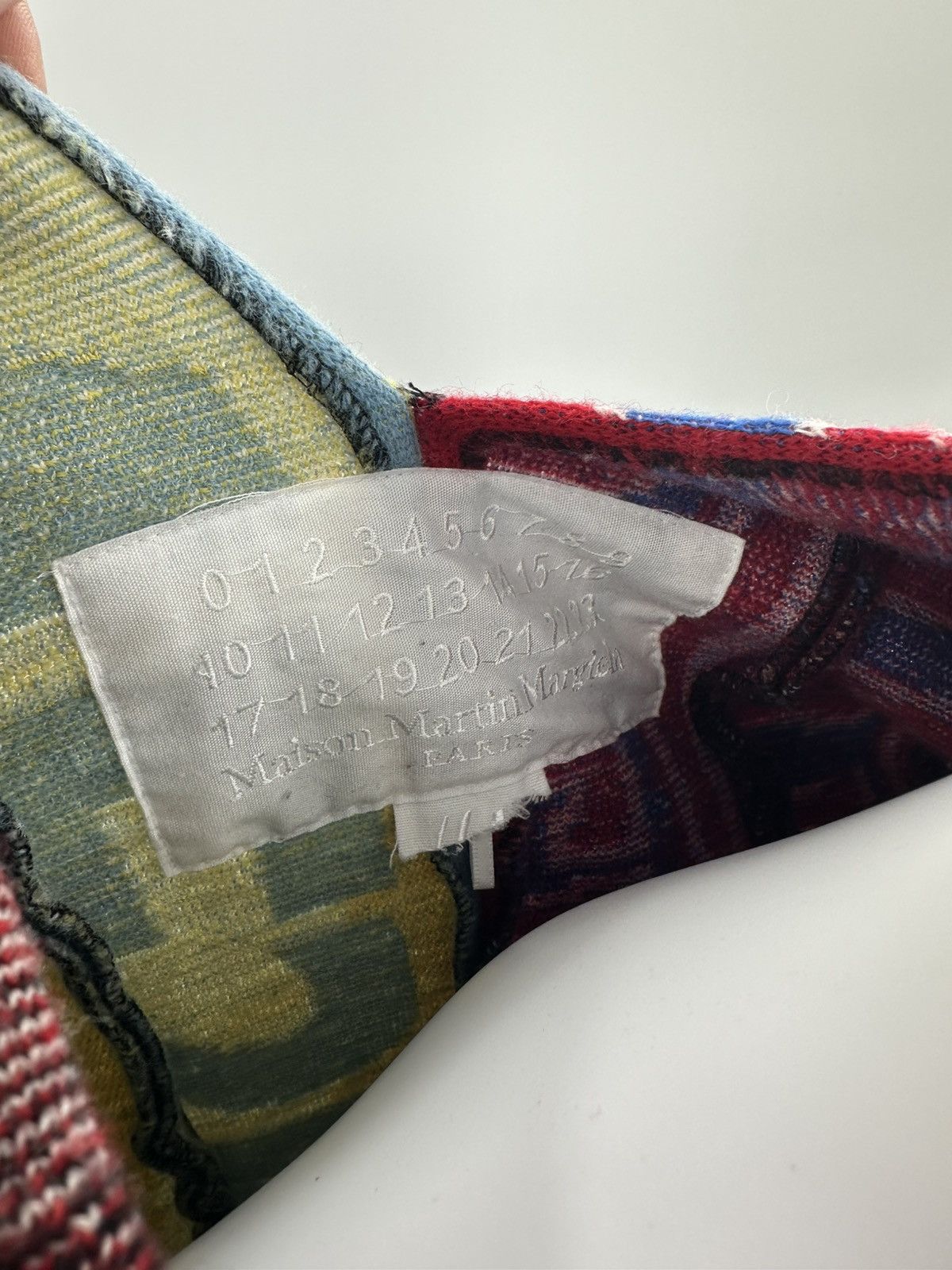 Maison Margiela Maison Margiela Colorblock Cardigan Size US XL / EU 56 / 4 - 10 Thumbnail