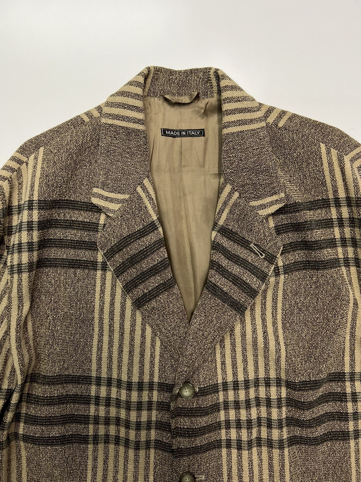 Emporio Armani 🔥EMPORIO ARMANI CHECKERED COAT SIZE 48 Size US M / EU 48-50 / 2 - 6 Thumbnail