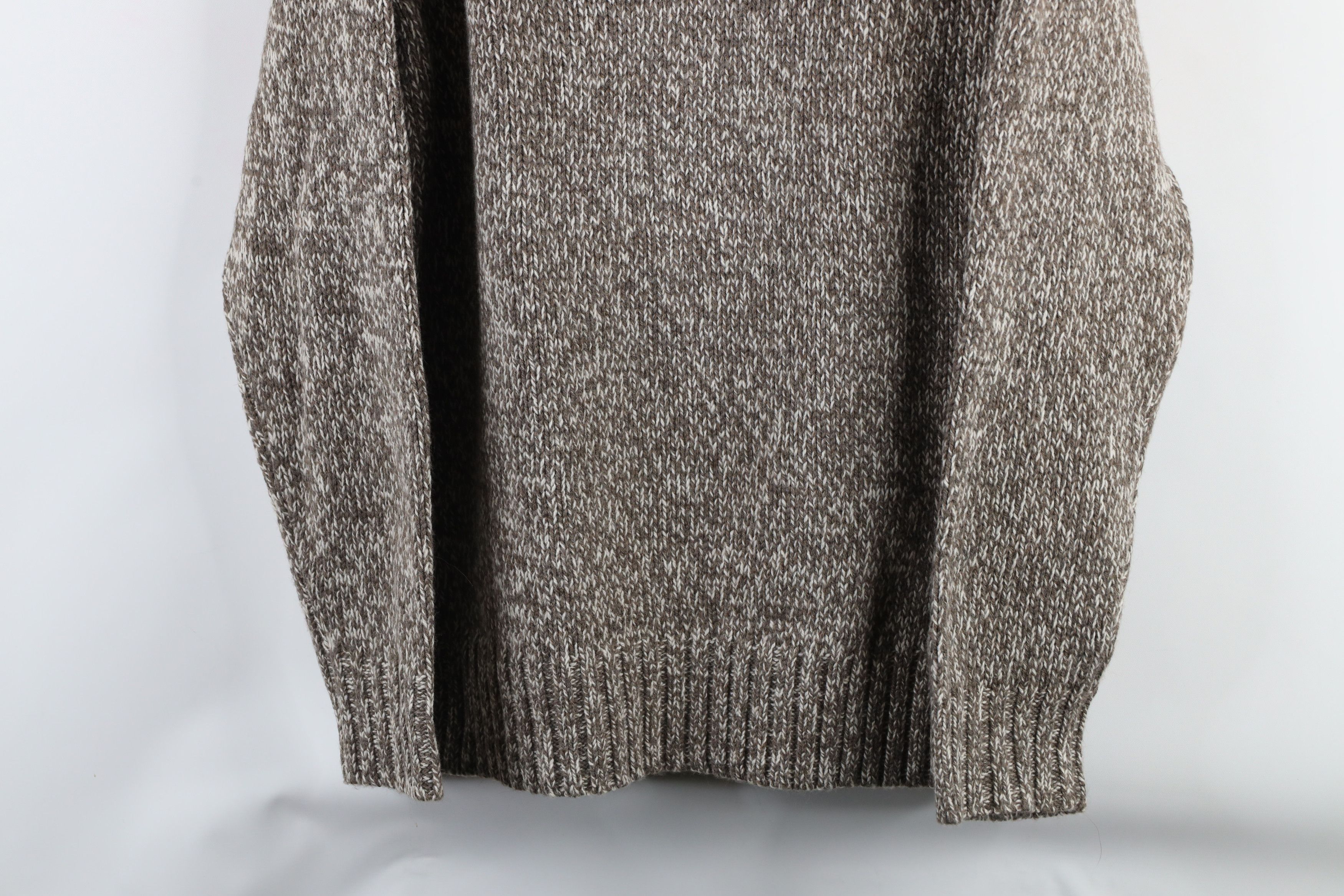 Eddie Bauer × Vintage Deadstock Vintage Eddie Bauer Wool Blend Knit Shawl Sweater Size US L / EU 52-54 / 3 - 3 Thumbnail