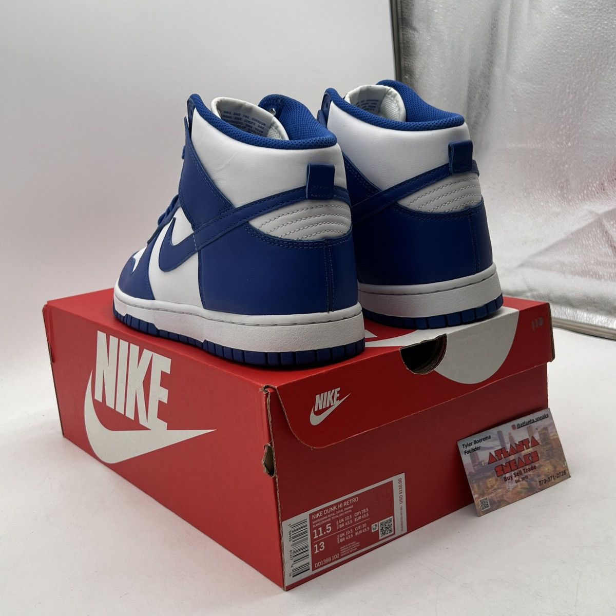 Nike Nike dunk high Kentucky Size US 11.5 / EU 44-45 - 4 Thumbnail
