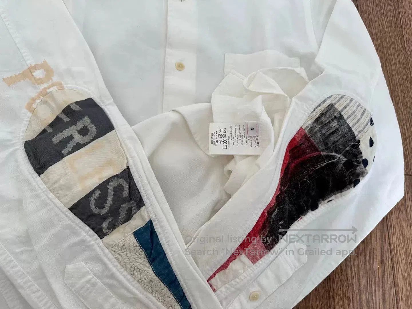Visvim visvim albacore jumbo shirt l/s collage. Size US L / EU 52-54 / 3 - 4 Thumbnail