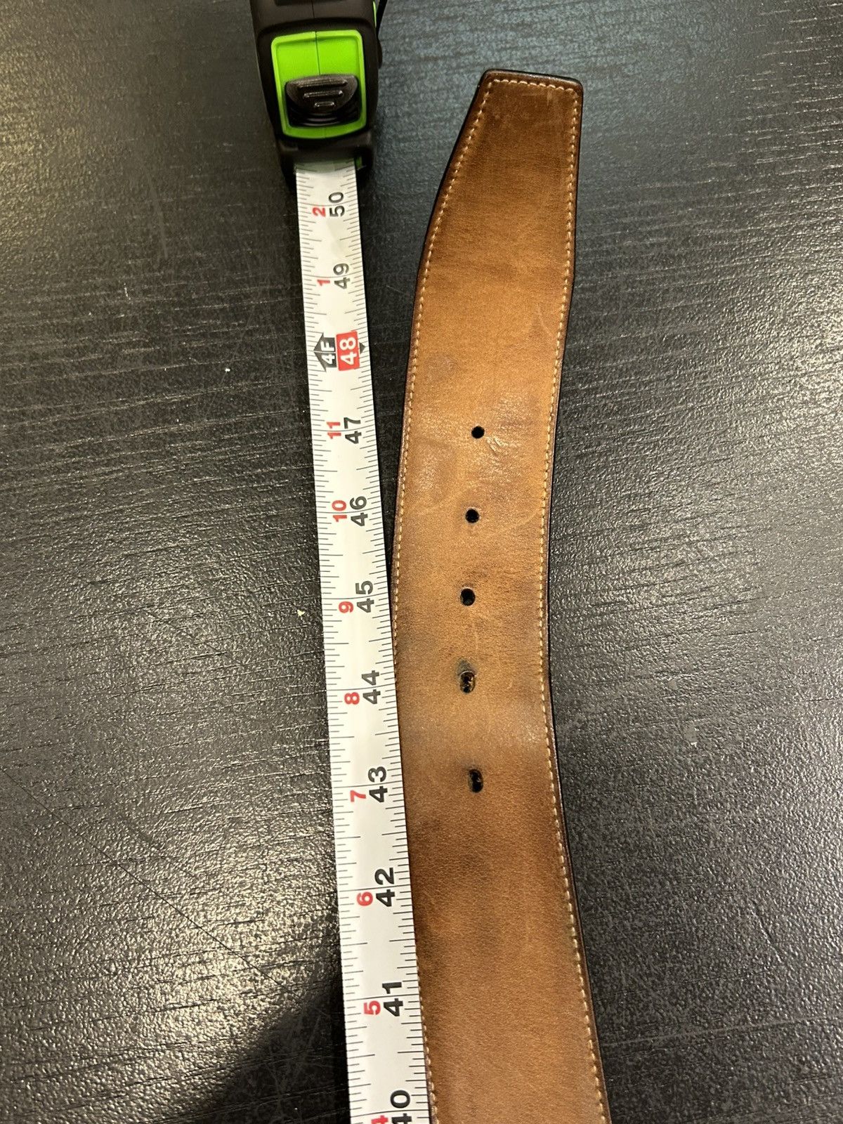 Bally Bally BB Belt Patent Leather - Black Size 44 - 9 Thumbnail