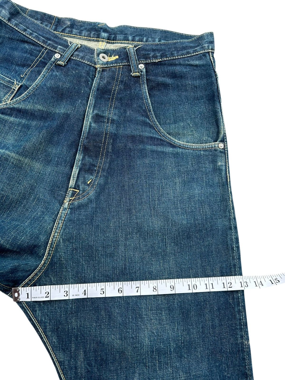 Comme des Garcons COMME des GARCONS Selvedge Denim Jeans AD2009 ED-P011 Size US 32 / EU 48 - 16 Thumbnail