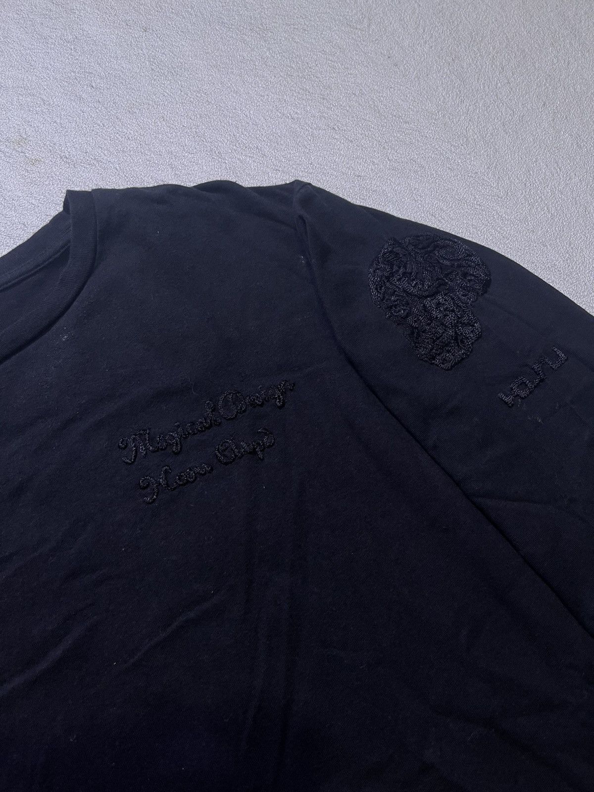 Japanese Brand Y2K HOSU ATPD long sleeve t-shirt with embroidery motif Size US L / EU 52-54 / 3 - 8 Thumbnail