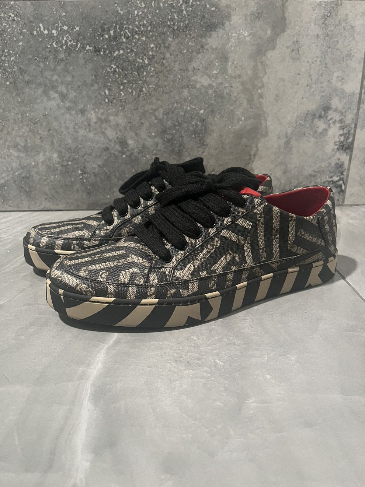 Gucci Gucci Man Sneakers 791742AADM0 9110 Size UK 6 | Grailed