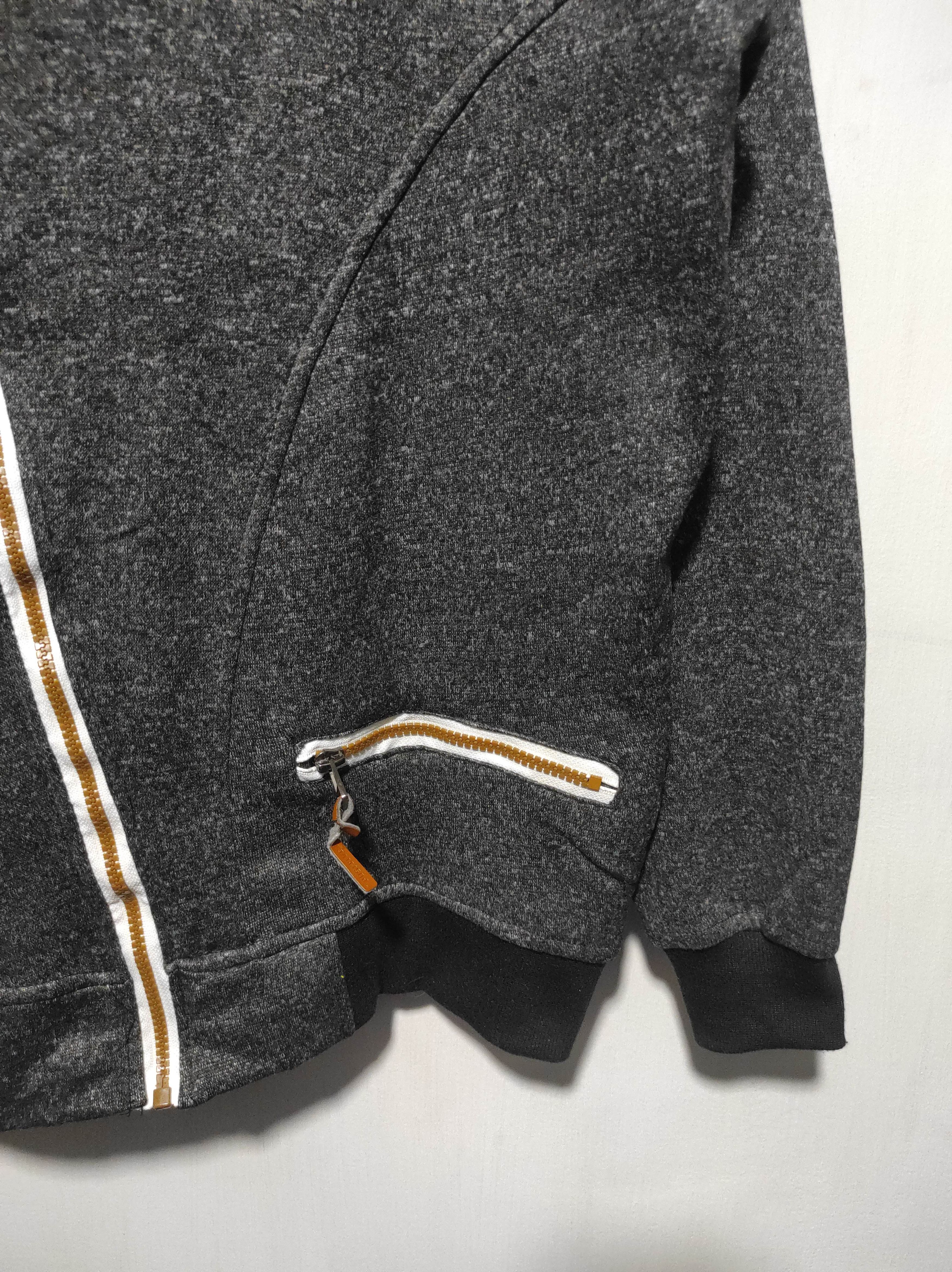 Hysteric Glamour Gray Asymetrical Zipper Fur Hoodie LGB IfSixWasNine style Size US M / EU 48-50 / 2 - 5 Thumbnail