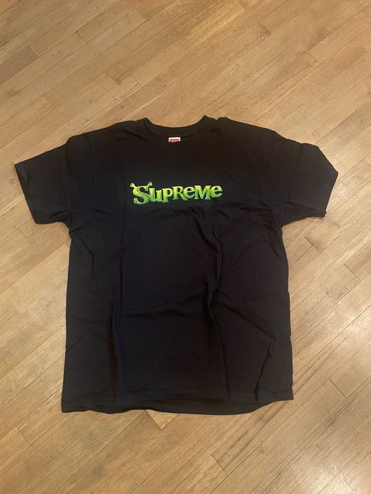 Supreme Supreme Shrek Tee Black Large L FW 2021 | Grailed