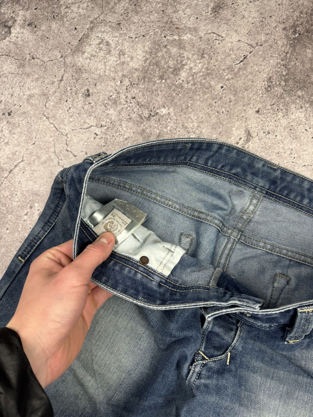 Diesel Vintage Diesel Jeans Flared Wide Japanese Y2K Faded Distress Size US 36 / EU 52 - 9 Thumbnail