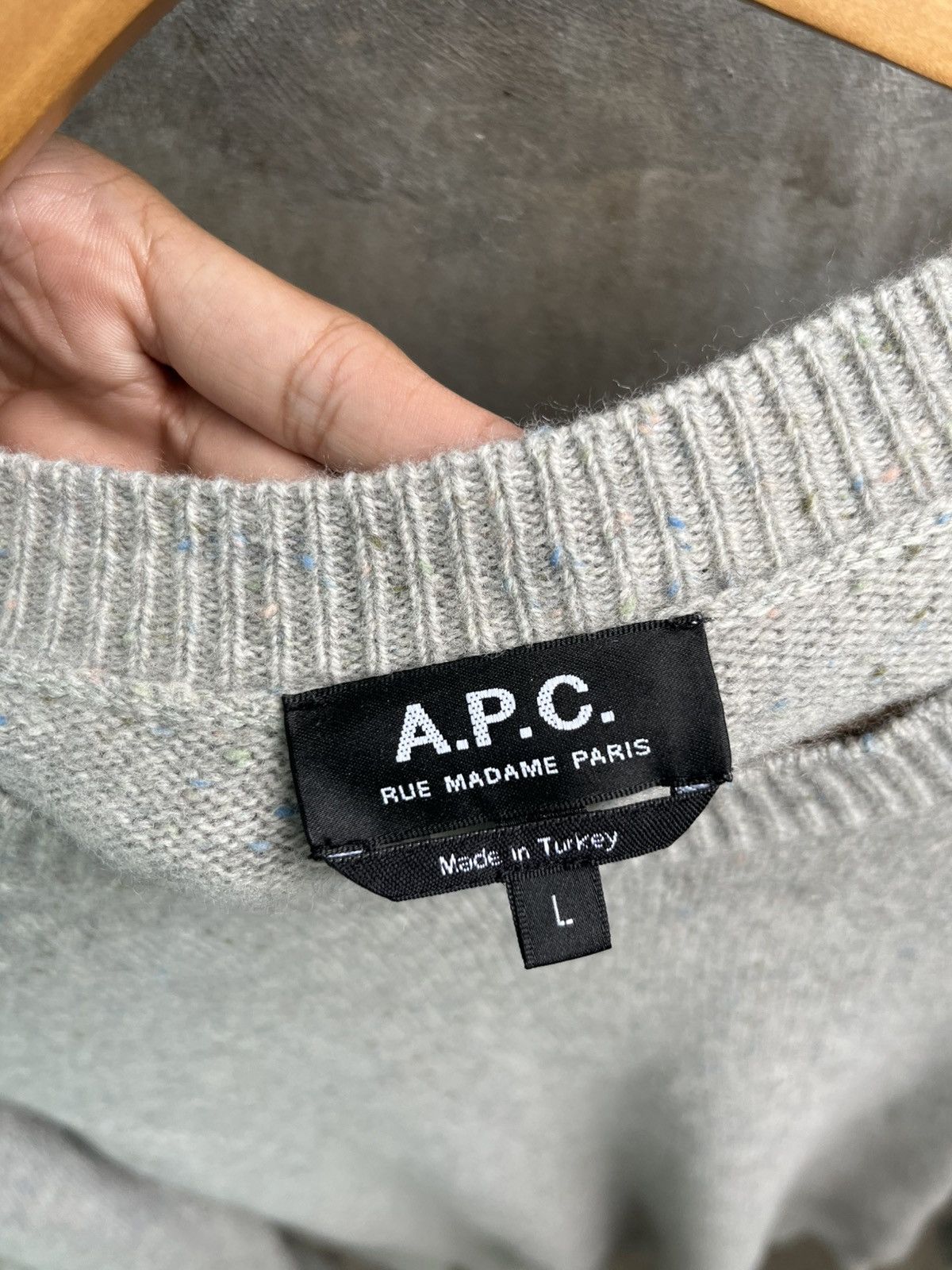 A.P.C. Wool Sweater Size US L / EU 52-54 / 3 - 6 Thumbnail