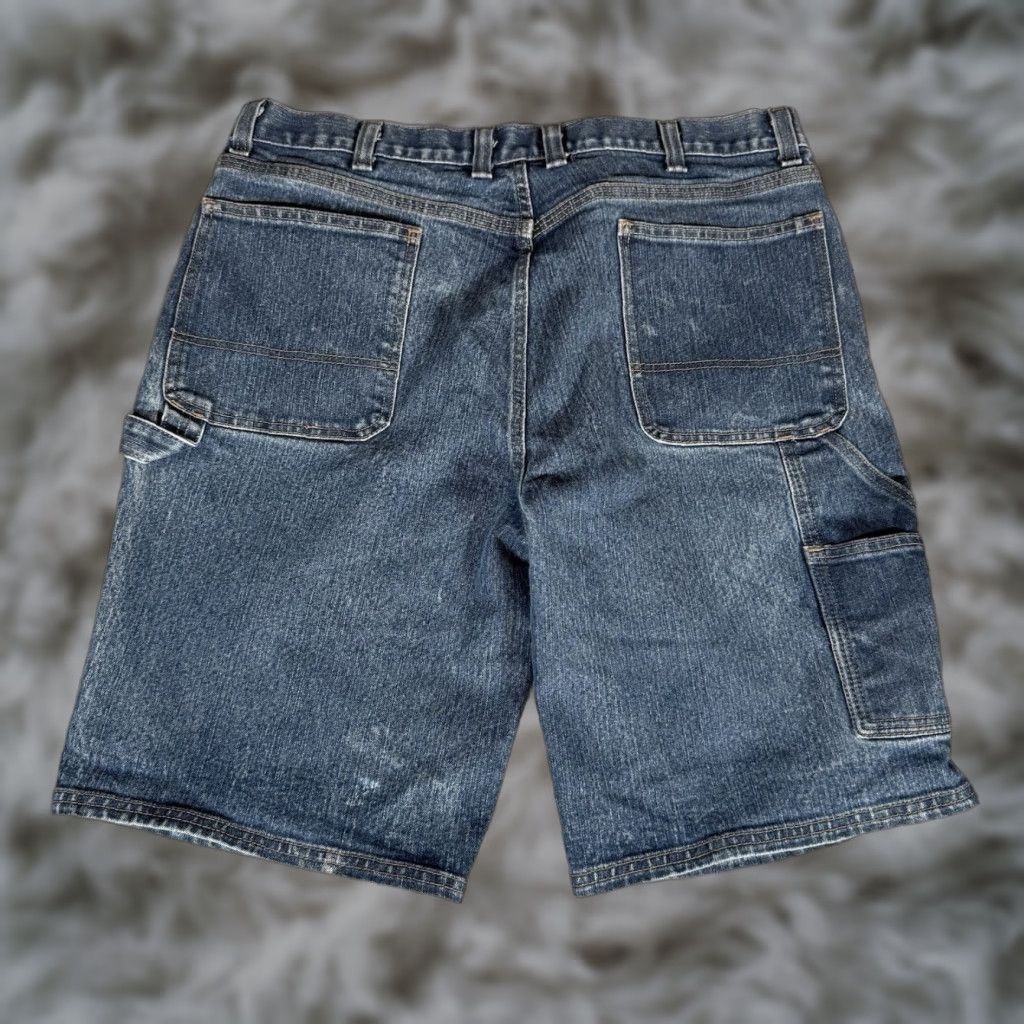 Vintage VINTAGE Big Mac Denim Shorts Bermuda Men’s 40 Blue Faded Y2K Retro Size US 40 / EU 56 - 1 Thumbnail