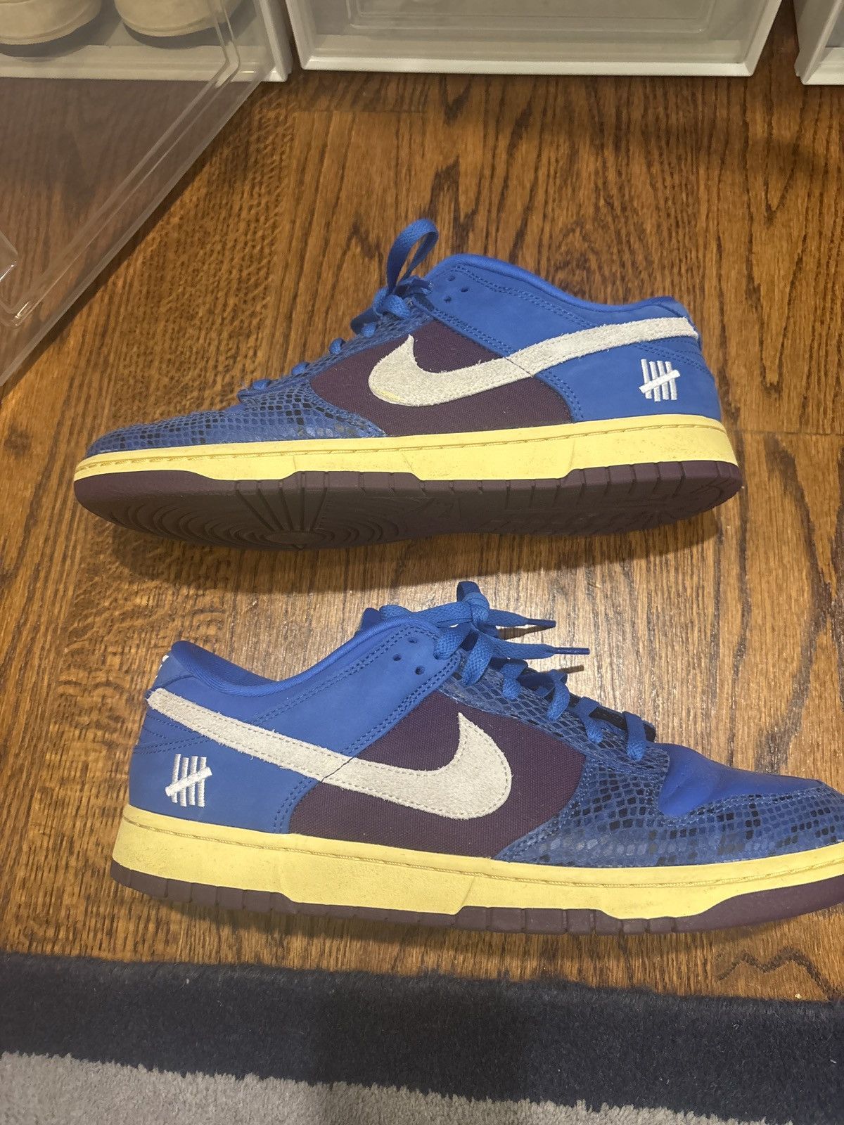Nike × Undefeated Undefeated Nike Dunk Size US 12 / EU 45 - 2 Thumbnail