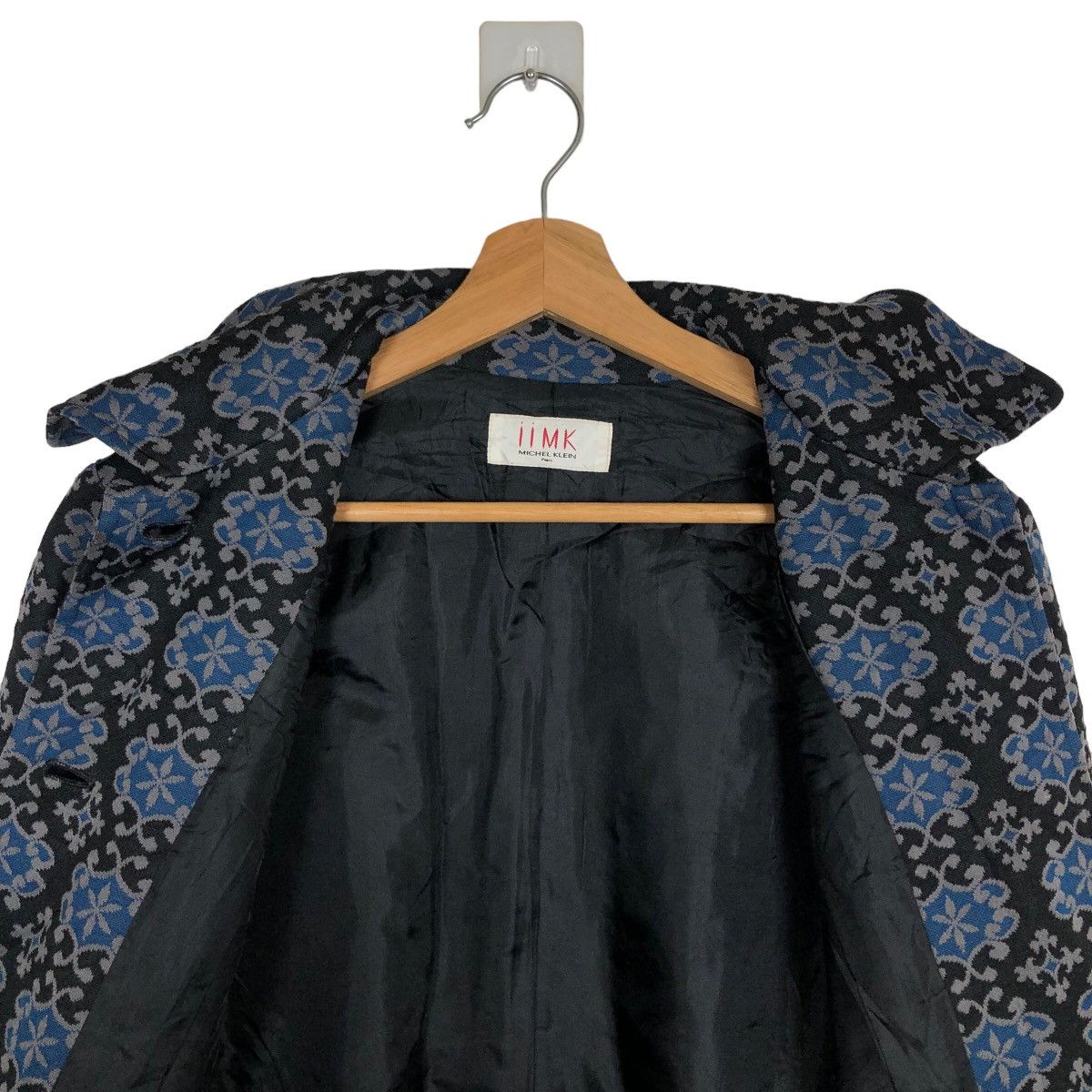 Vintage 🔥VINTAGE WOOL LONG JACKET IIMK MICHEL KLEIN PARIS Size US M / EU 48-50 / 2 - 10 Thumbnail