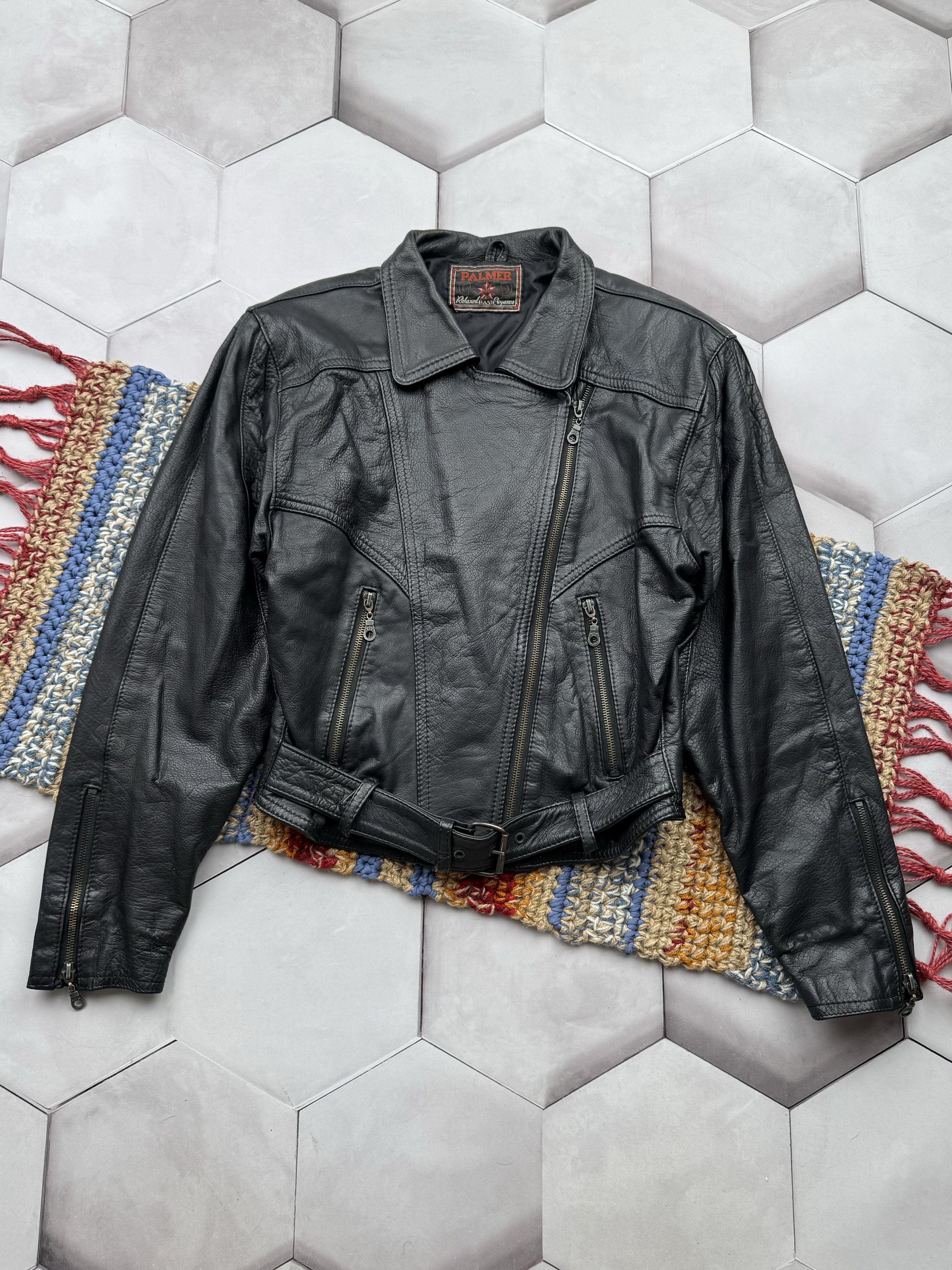 Designer Streetwear Vintage 90s Lloyd Elliot s Country Club Leather Jacket Grailed