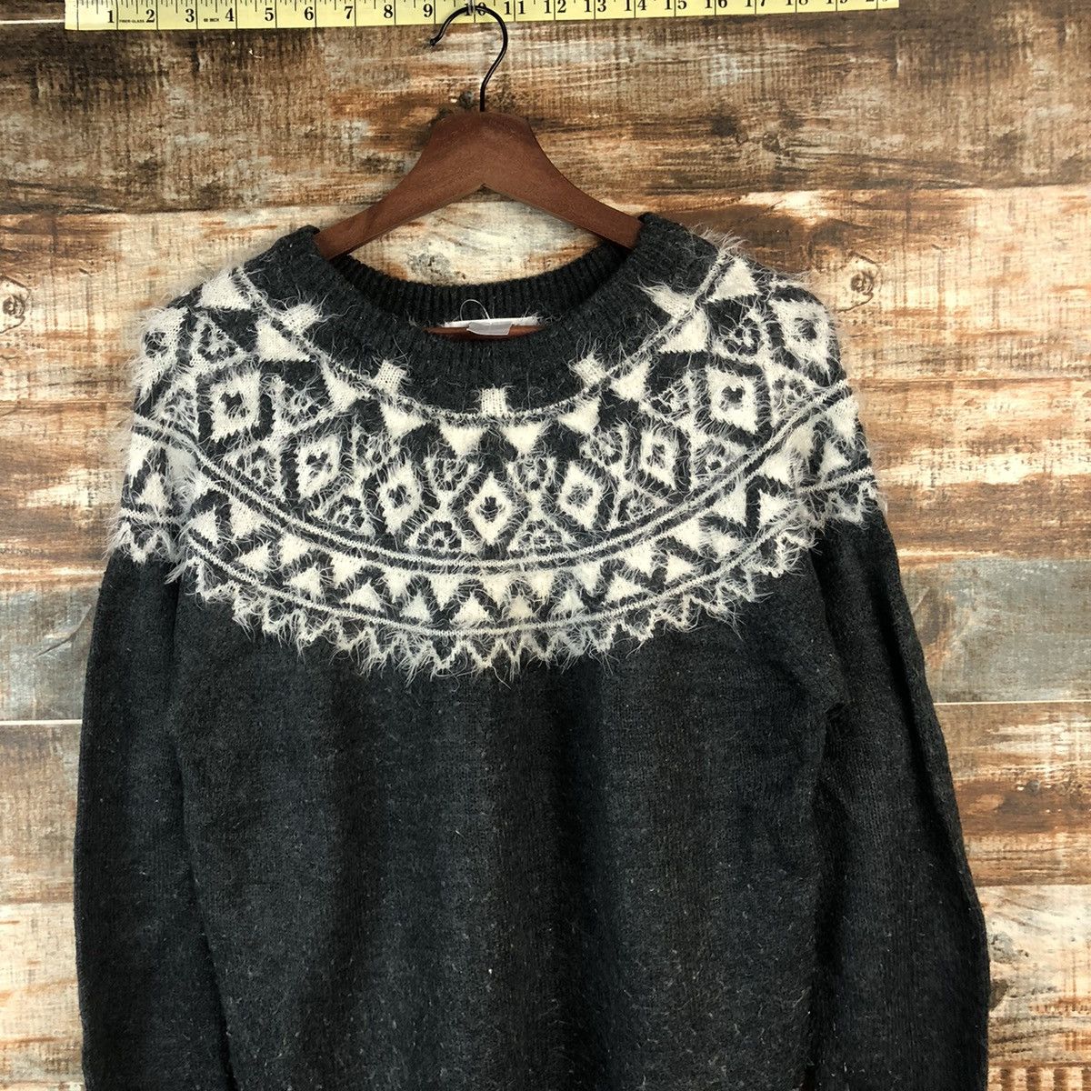 Japanese Brand DL Antiqulothes Black Knitwear #C750 Size S / US 4 / IT 40 - 2 Thumbnail