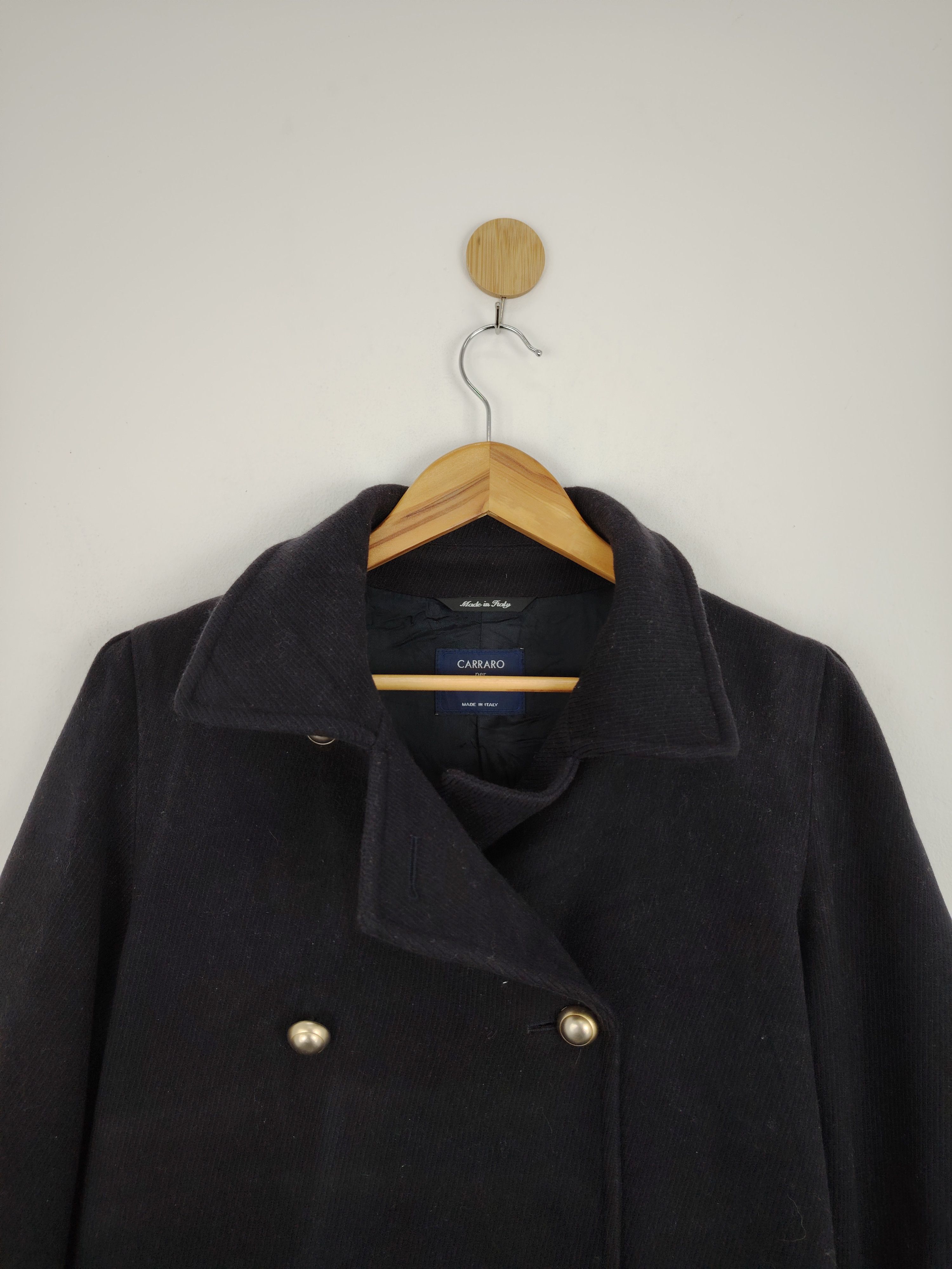 If Six Was Nine Vintage Italian Designer Double Breasted Long Coat MJ0045 Size US S / EU 44-46 / 1 - 3 Thumbnail