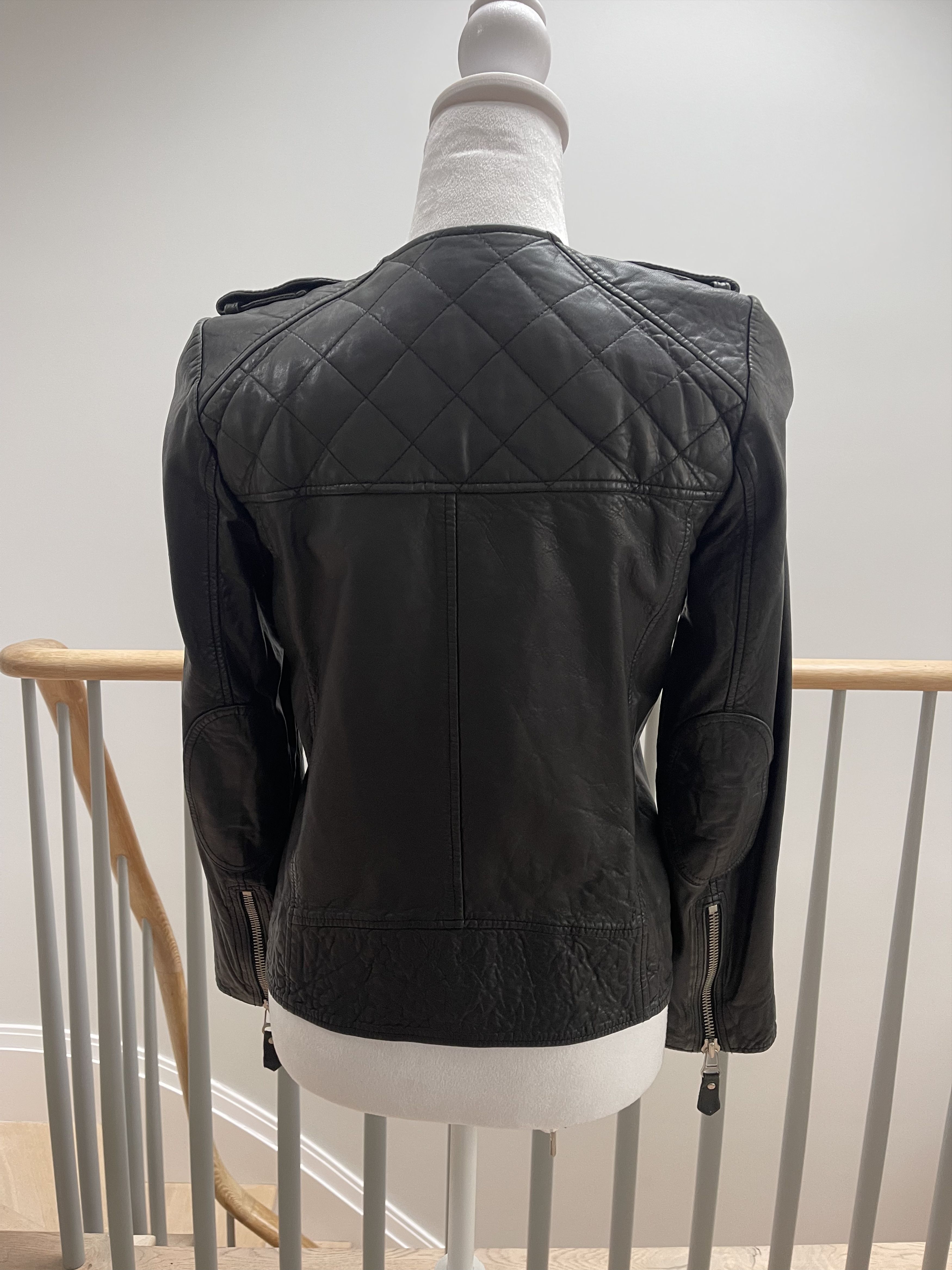Isabel Marant Etoile Lambskin Bomber Jacket Size XS / US 0-2 / IT 36-38 - 3 Thumbnail