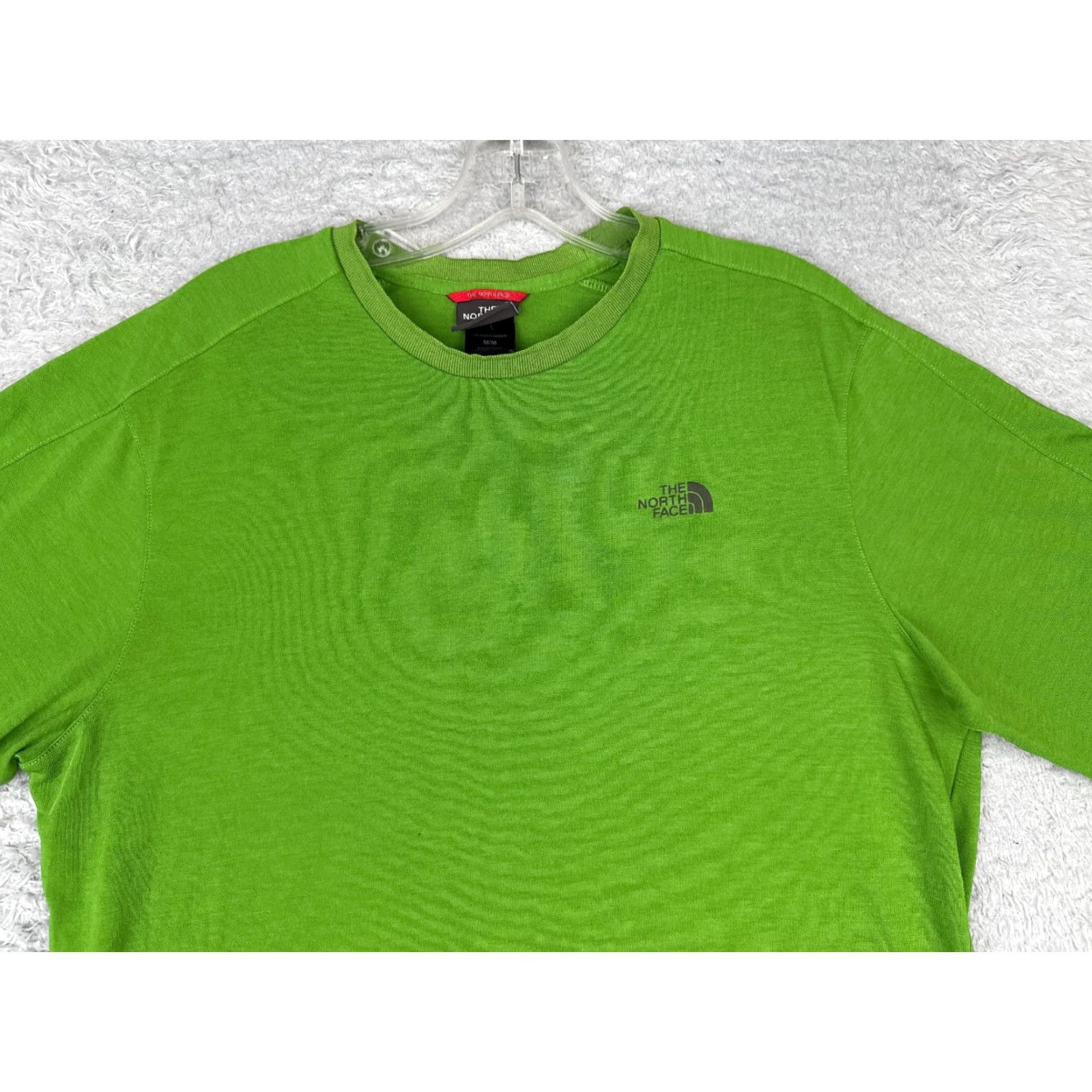 The North Face The North Face Shirt Men Medium Green Long Sleeve Vaporwick 100% Polyester READ Size US M / EU 48-50 / 2 - 4 Thumbnail