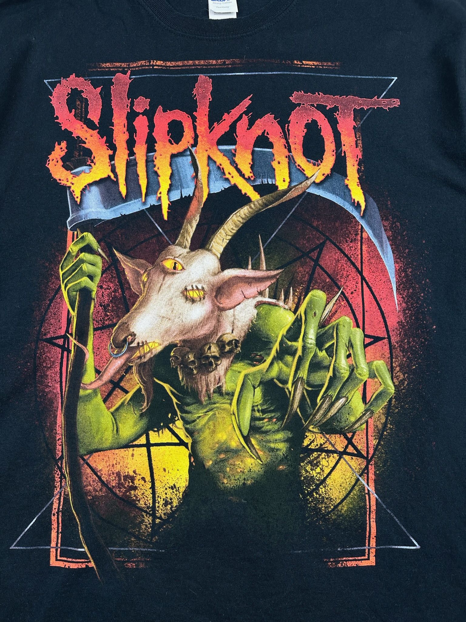 Band Tees Vintage 2000s Slipknot Rotting Goat Skeletons Band Tee Fruit Size US L / EU 52-54 / 3 - 5 Thumbnail