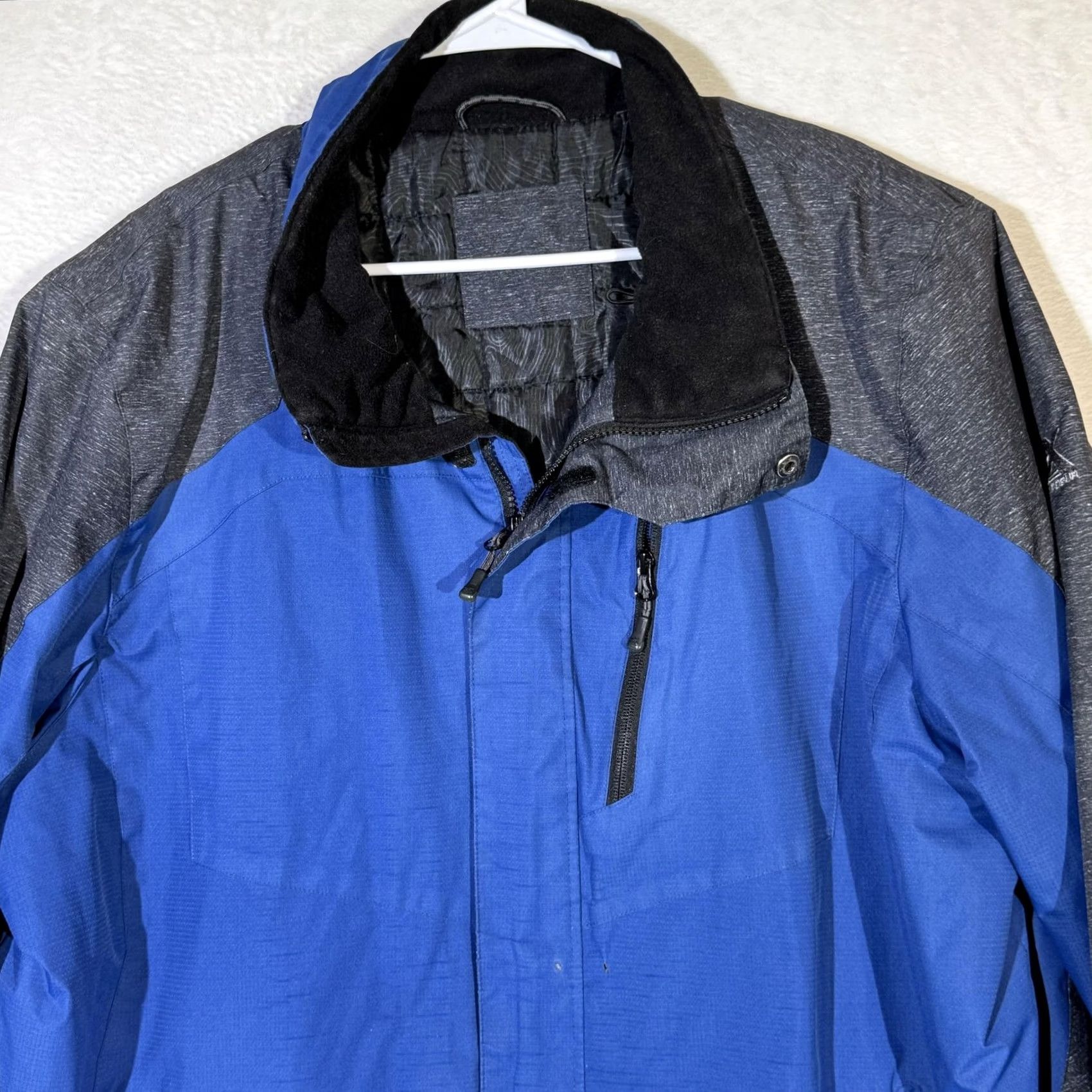 ZeroXposur ZeroXposur Jacket Mens XL Blue Gray Insulated Full Zip Winter Coat Size US XL / EU 56 / 4 - 4 Thumbnail