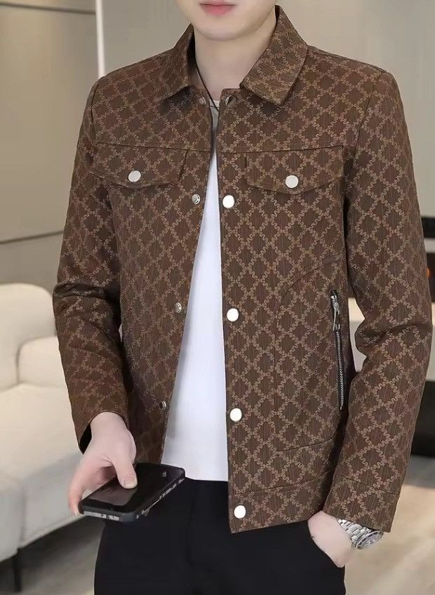 Japanese Brand Brown Color Faux Jacket Size US S / EU 44-46 / 1 - 4 Thumbnail