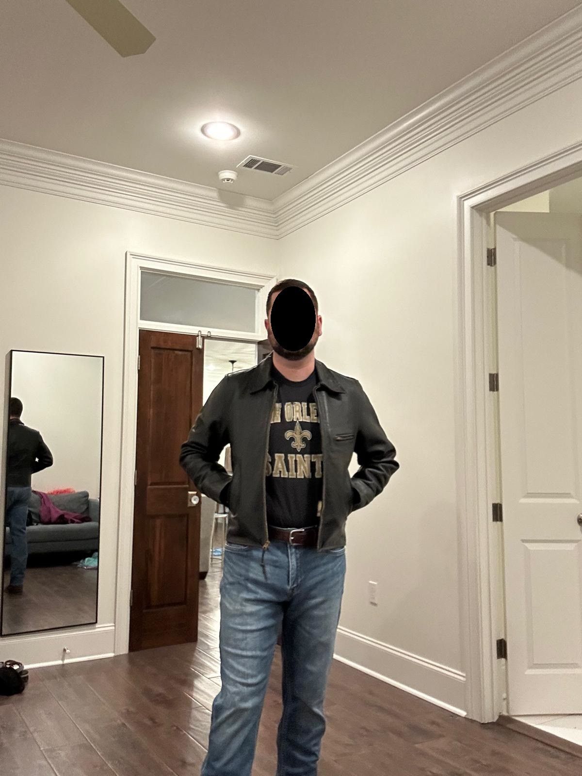 Other Lost Worlds Ryder leather jacket – Black Horsehide – Size 40 Size US M / EU 48-50 / 2 - 6 Thumbnail