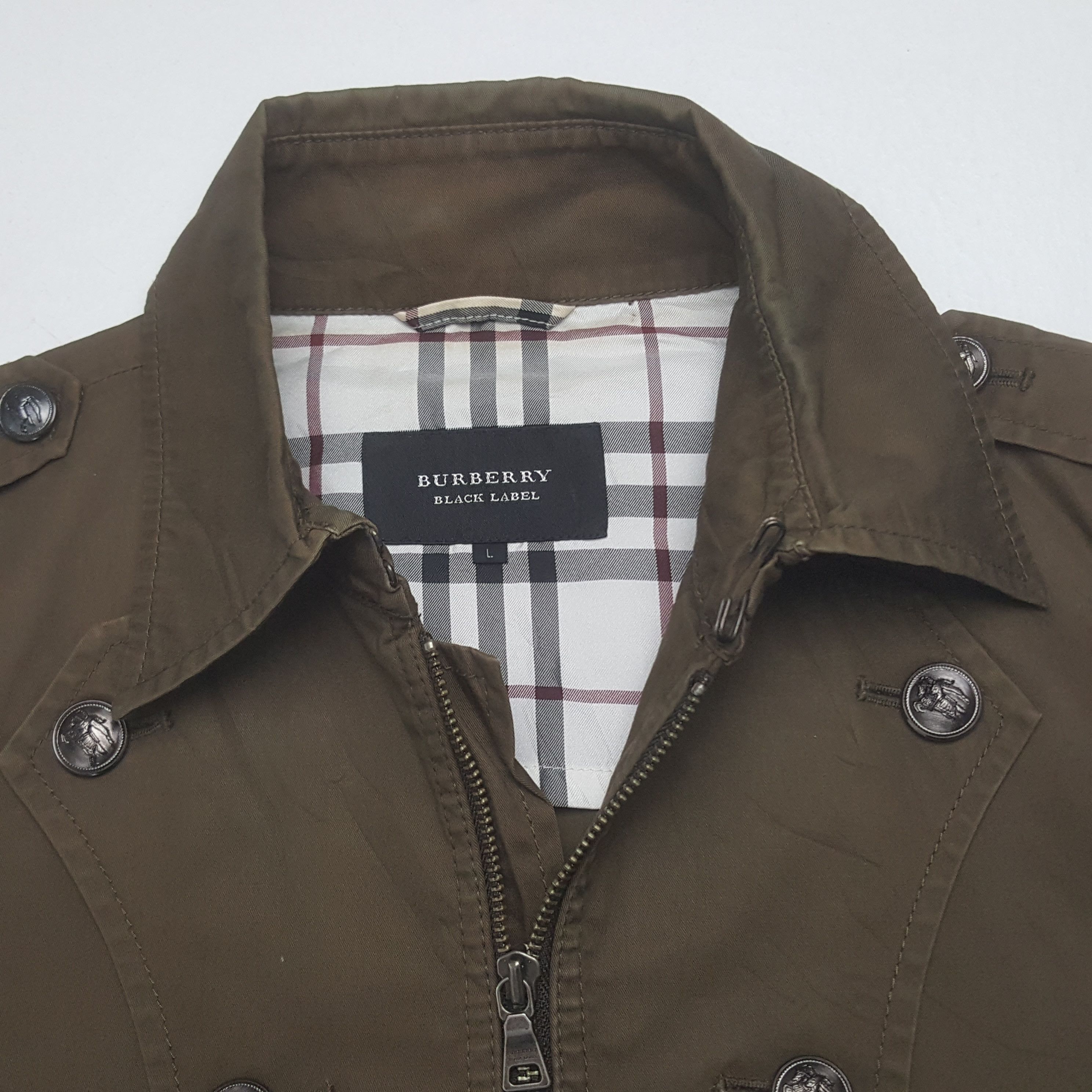 Burberry Vintage Burberry London Designer Punk Style Jacket C316N12 Size US XS / EU 42 / 0 - 5 Thumbnail