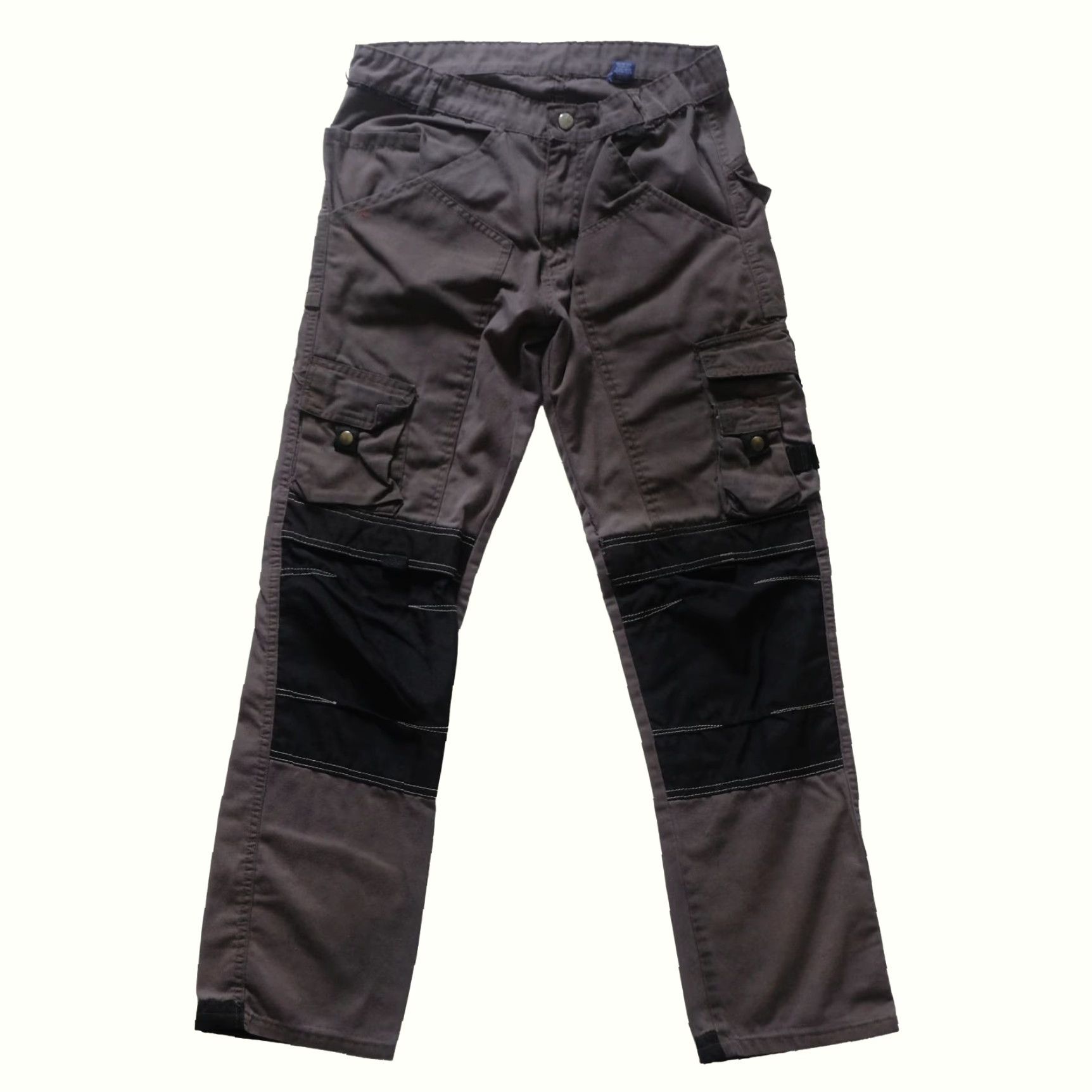 Vintage VINTAGE SKYLINE WEARS CARGO PANTS Gray Men 34x32 Cargo Workwear Cotton 90s Grunge Hip Hop Straight 32" Inseam Mens Size US 34 / EU 50 - 2 Thumbnail