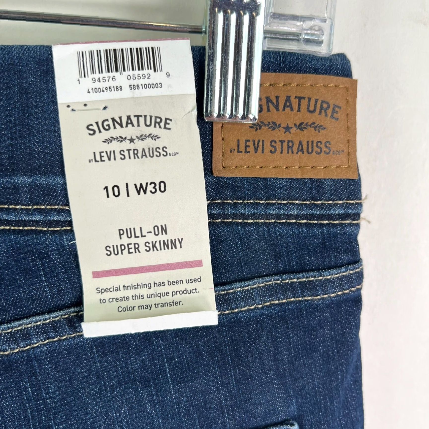 Levi's Levi's Signature Simply Stretch Denim Jeans Womens Size 10 (32X29) Blue Size 32" / US 10 / IT 46 - 7 Thumbnail