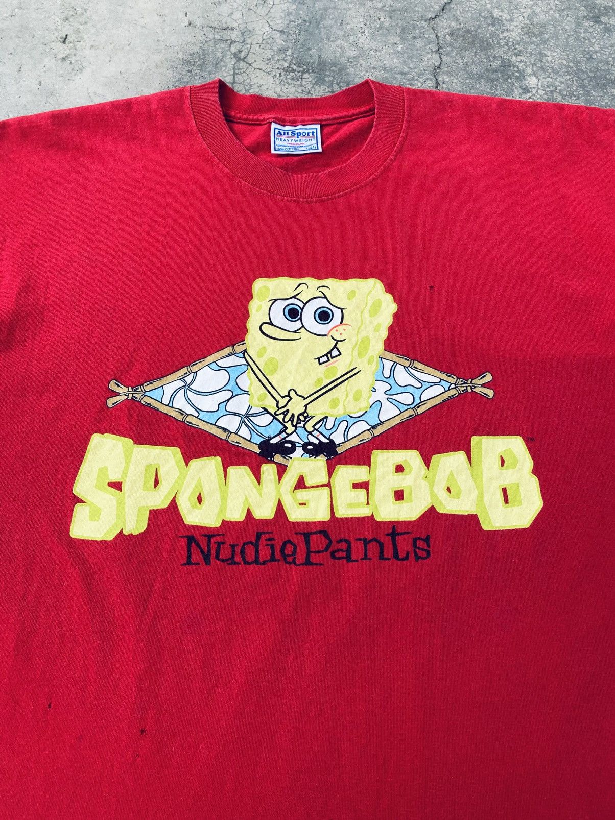 Vintage Vintage Spongebob Nudie Pants Tees Size US L / EU 52-54 / 3 - 3 Thumbnail