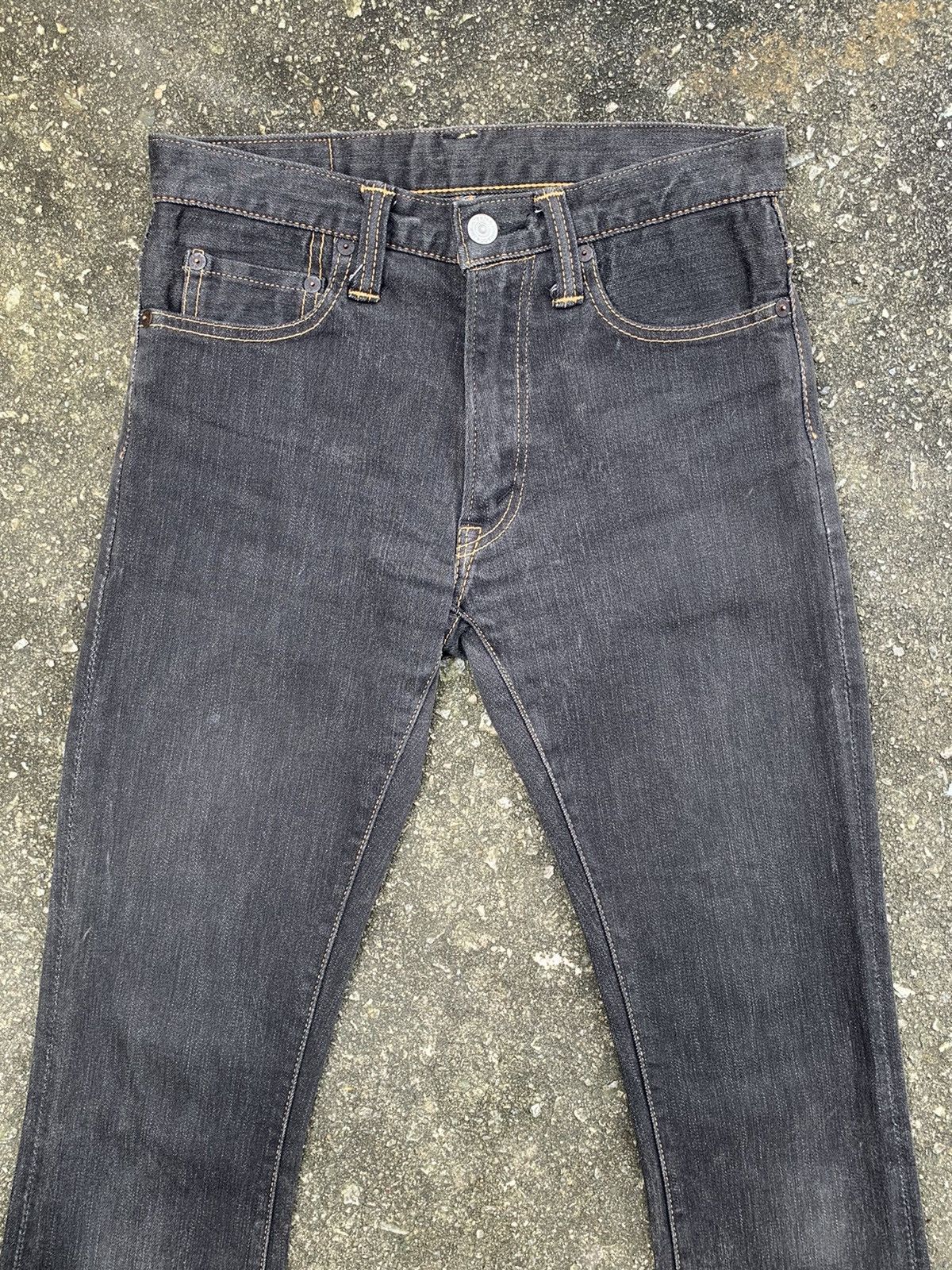 Alchemist Alchemist Fab Four Flare Stretching Leather Patch jeans Size US 27 - 11 Thumbnail
