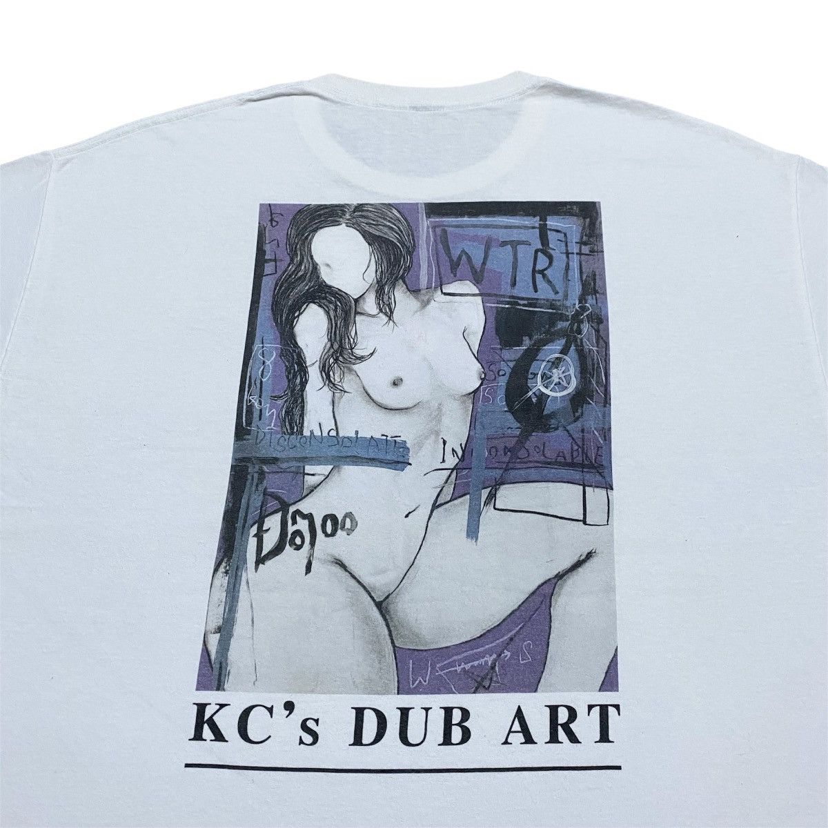 Vintage Rare‼️🔥K.D.A KC's DUB ART Sexy Girl T-Shirt Size US L / EU 52-54 / 3 - 4 Thumbnail