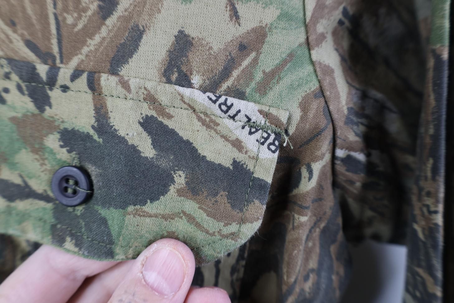 Vintage Vintage 70s 80s Camouflage Safari Bush Button Shirt USA Size US M / EU 48-50 / 2 - 4 Thumbnail